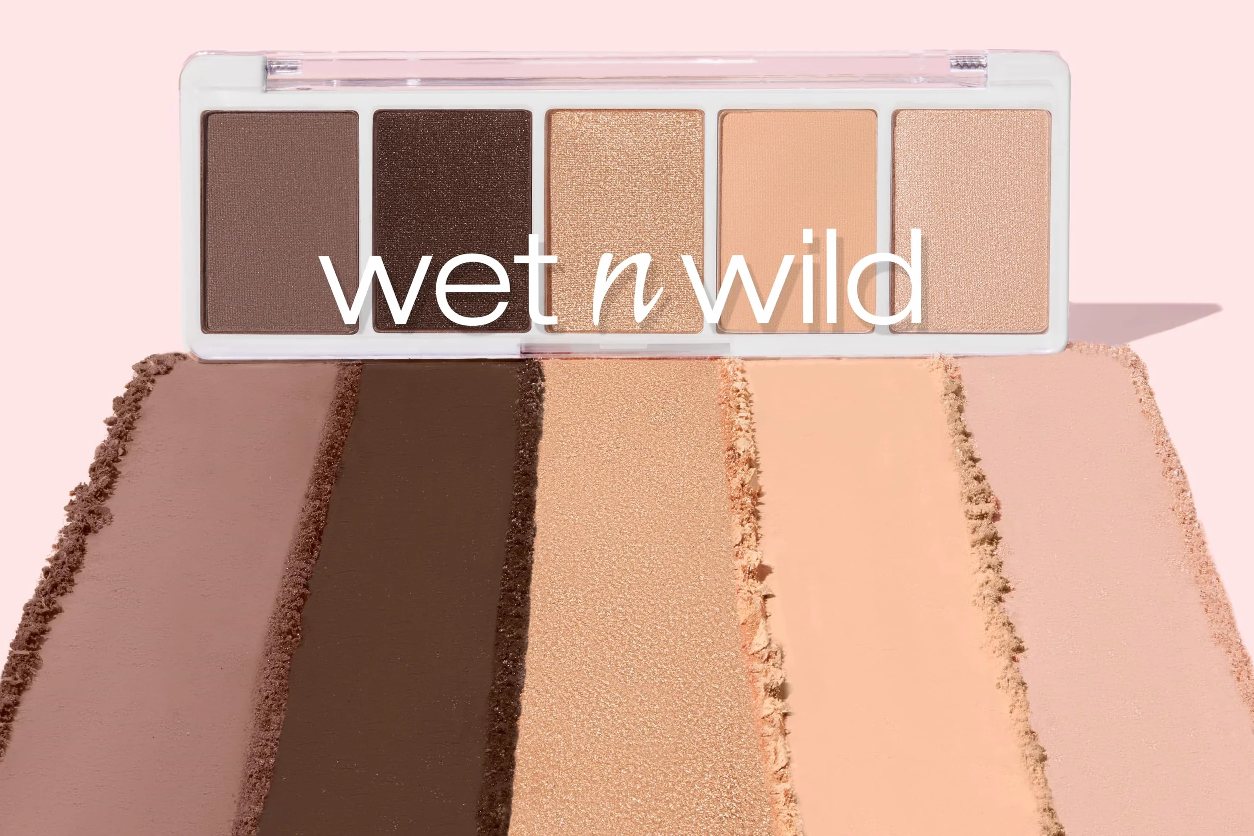 Wet n Wild, Color Icon 5-Pan Palette, Palette di Ombretti, 5 Colori Riccamente Pigmentati per il Trucco di Tutti i Giorni, Formula a Lunga Durata e Facile da Sfumare, Gold Whip