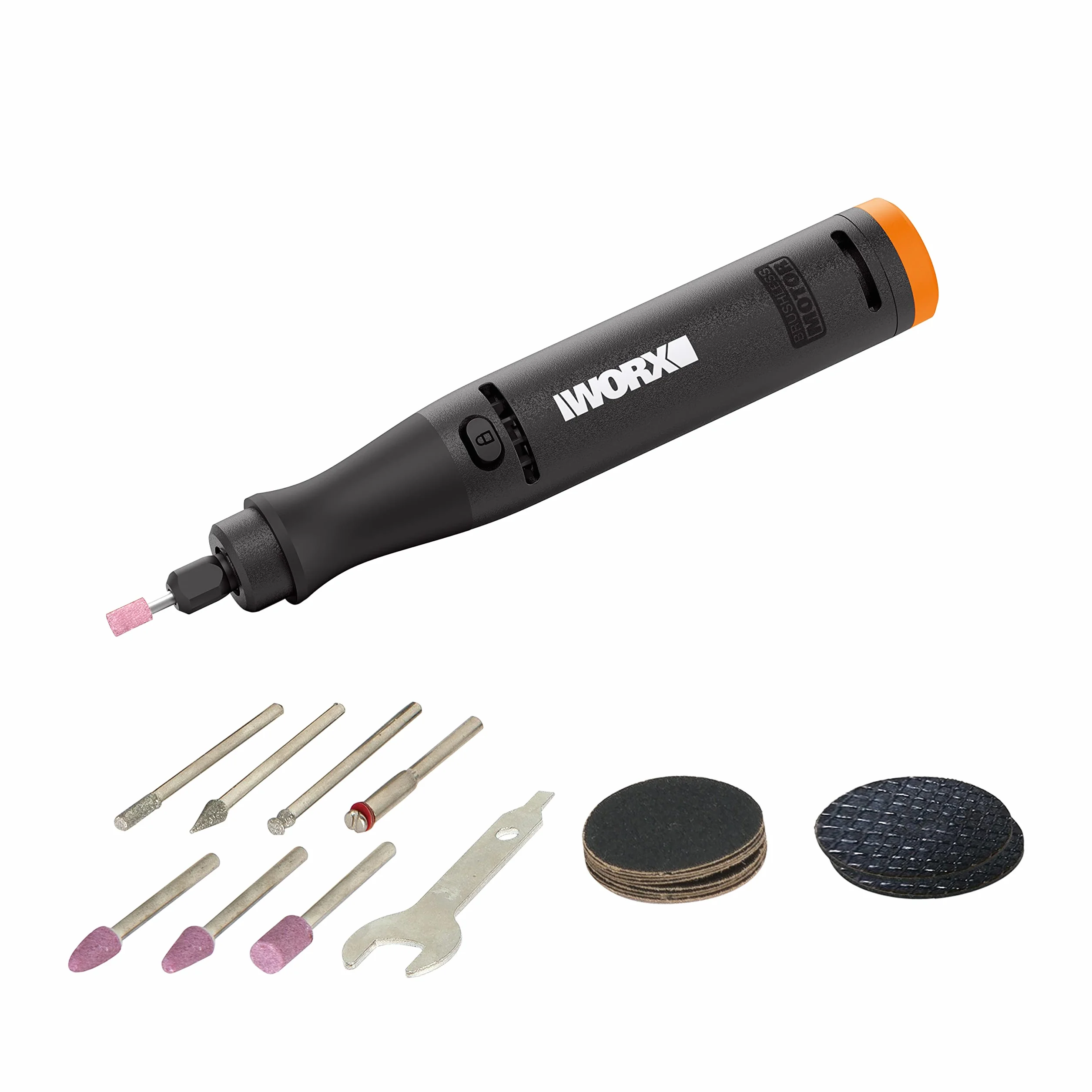 WORX MakerX WX739.9 Utensile multifunzione a batteria 18V 20V max motore brushless rotativo smerigliatura lucidatura taglio trapano Powershare