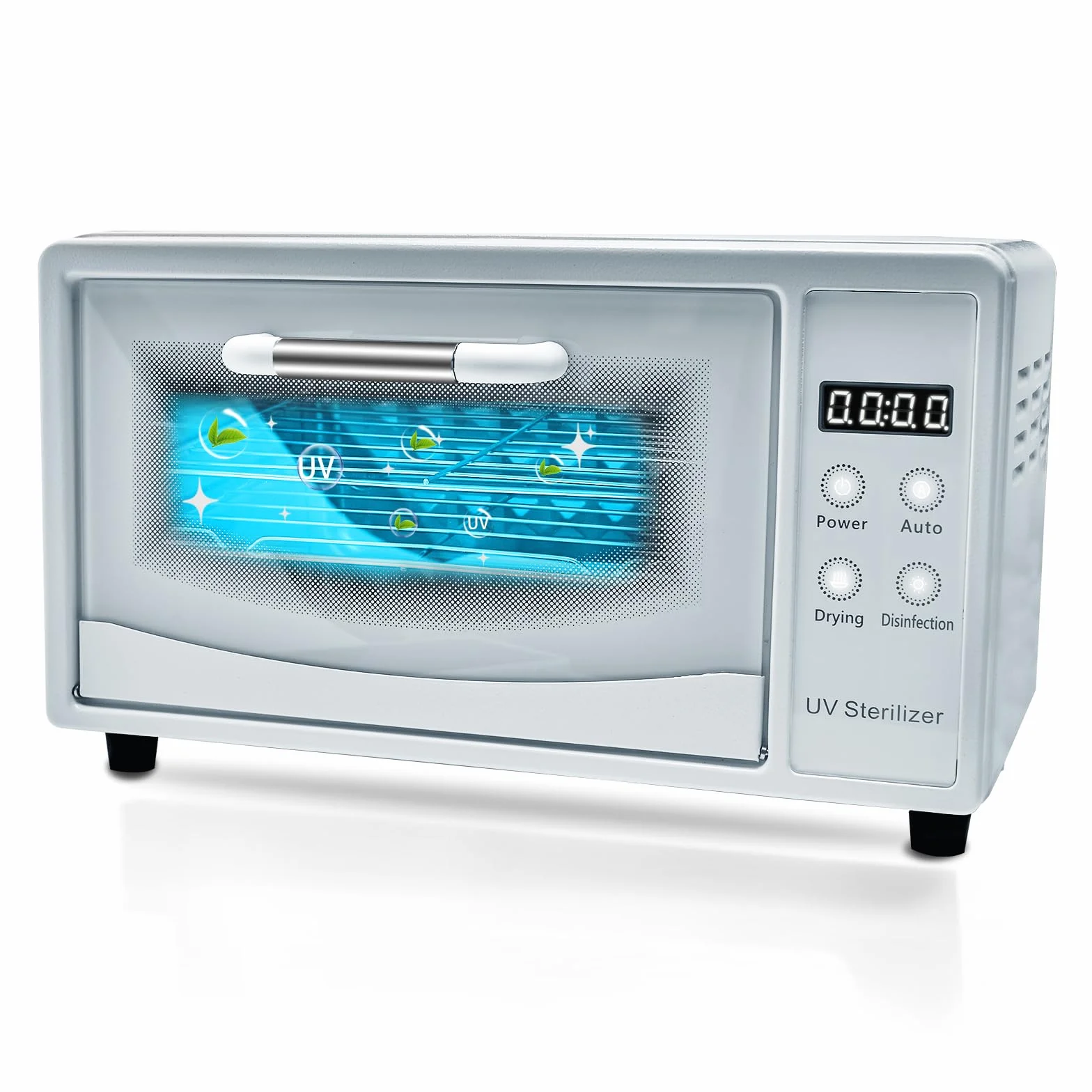 CGBE Sterilizzatore UV ad alta efficienza, 10 l, sterilizzatore autoclave da 160 W, per nail art