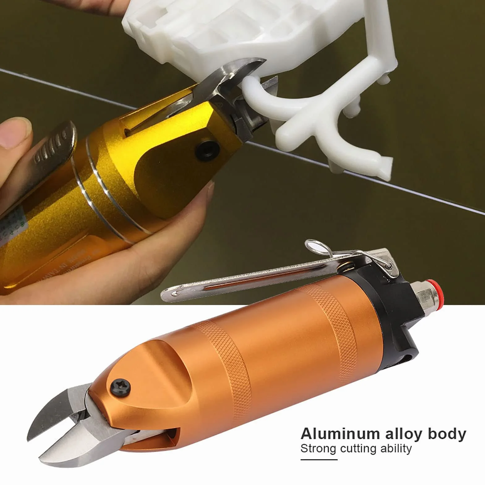 Tronchese Ad Aria Compressa Pneumatica HS20-S5 per Taglio Acciaio Inossidabile Ferro Plastica