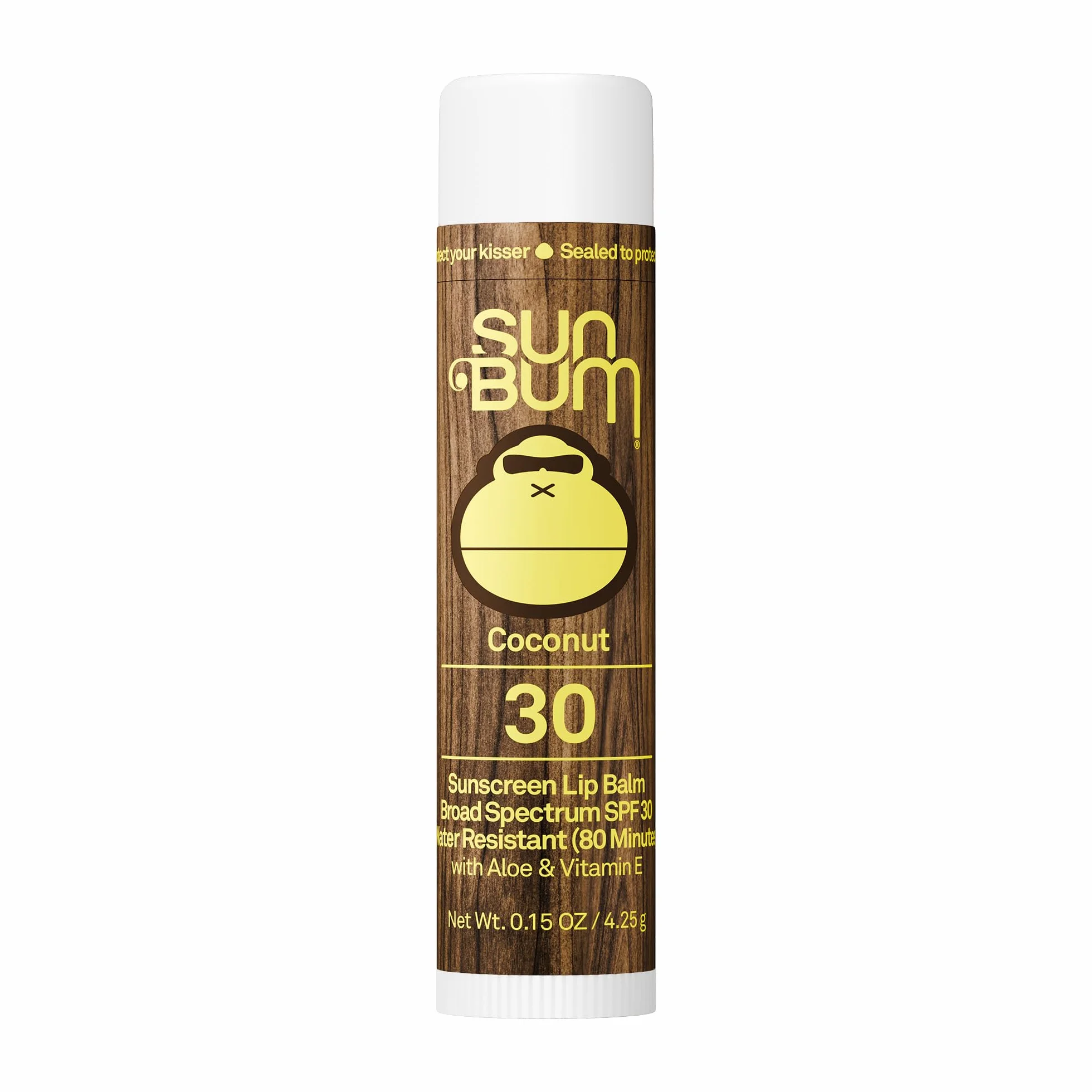 SUN BUM SPF30 LIP BALM COCONUT (US IMPORT) by SUN BUM