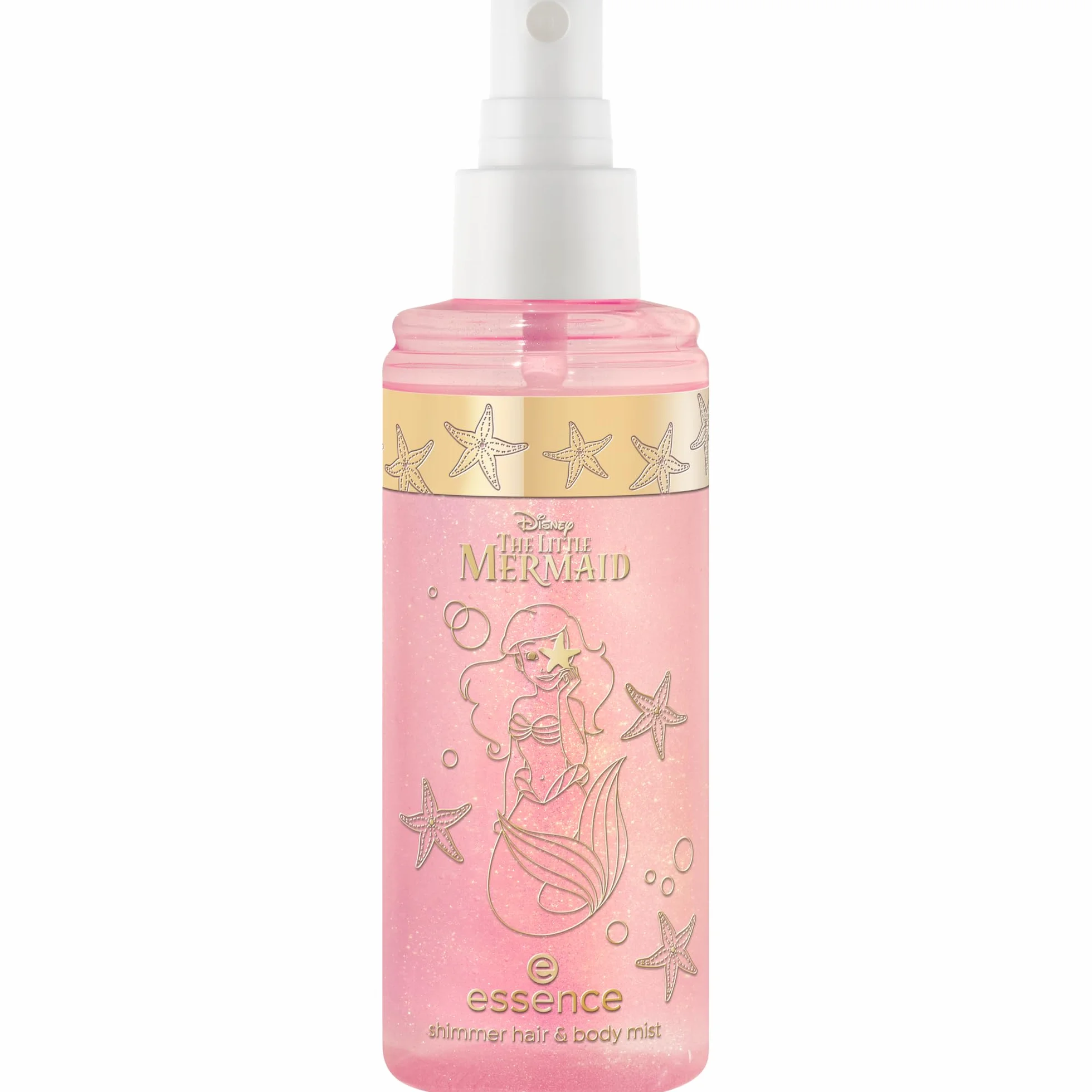 essence Disney THE LITTLE MERMAID spray shimmer corpo e capelli, brillante (100ml)