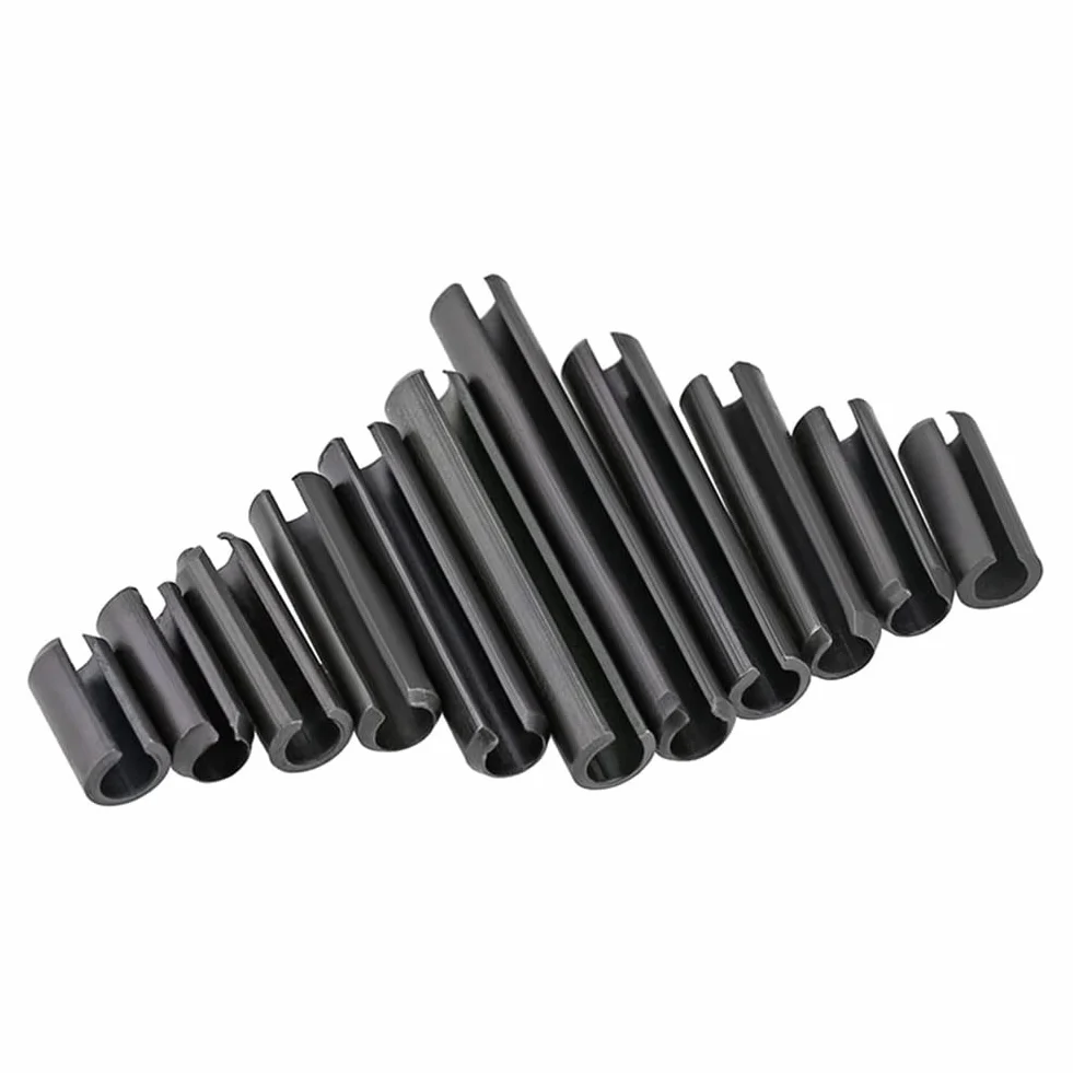 Perno di Tensione a Molla Spine Elastiche Acciaio al Manganese M12x60 mm 6 Pezzi