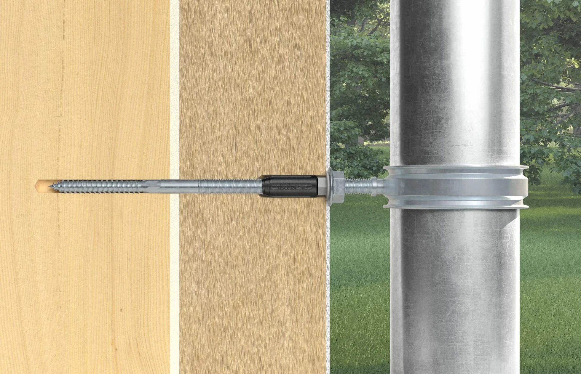Fischer Thermax 10/140 M8 Kit 2 pz Tasselli do Izolacji Max 140 mm