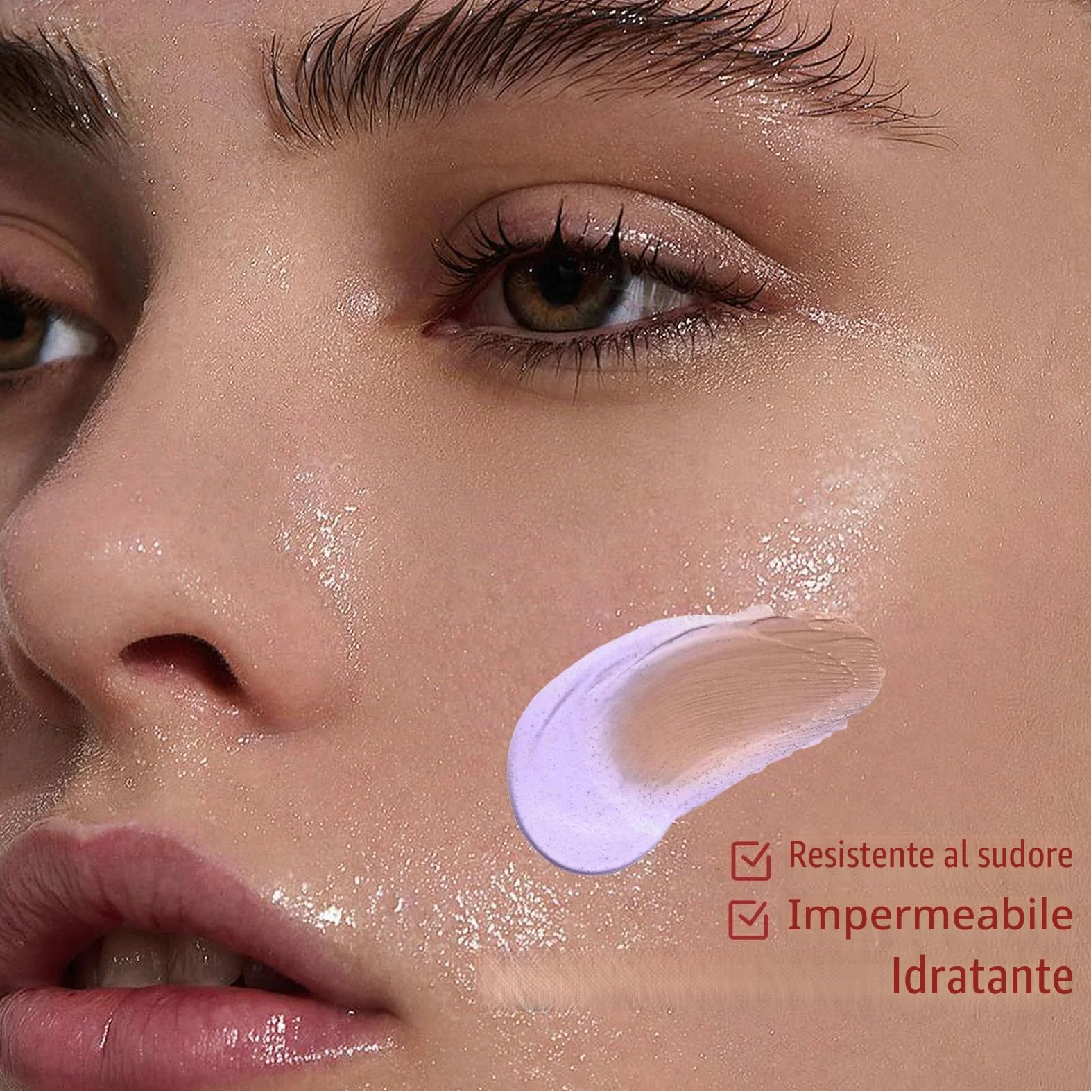 CC Cream Dull Correct, CC Creme cura automatica della carnagione con Centella Asiatica, fondotinta coreana con SPF 25, migliora la carnagione e idrata, impermeabile e durevole