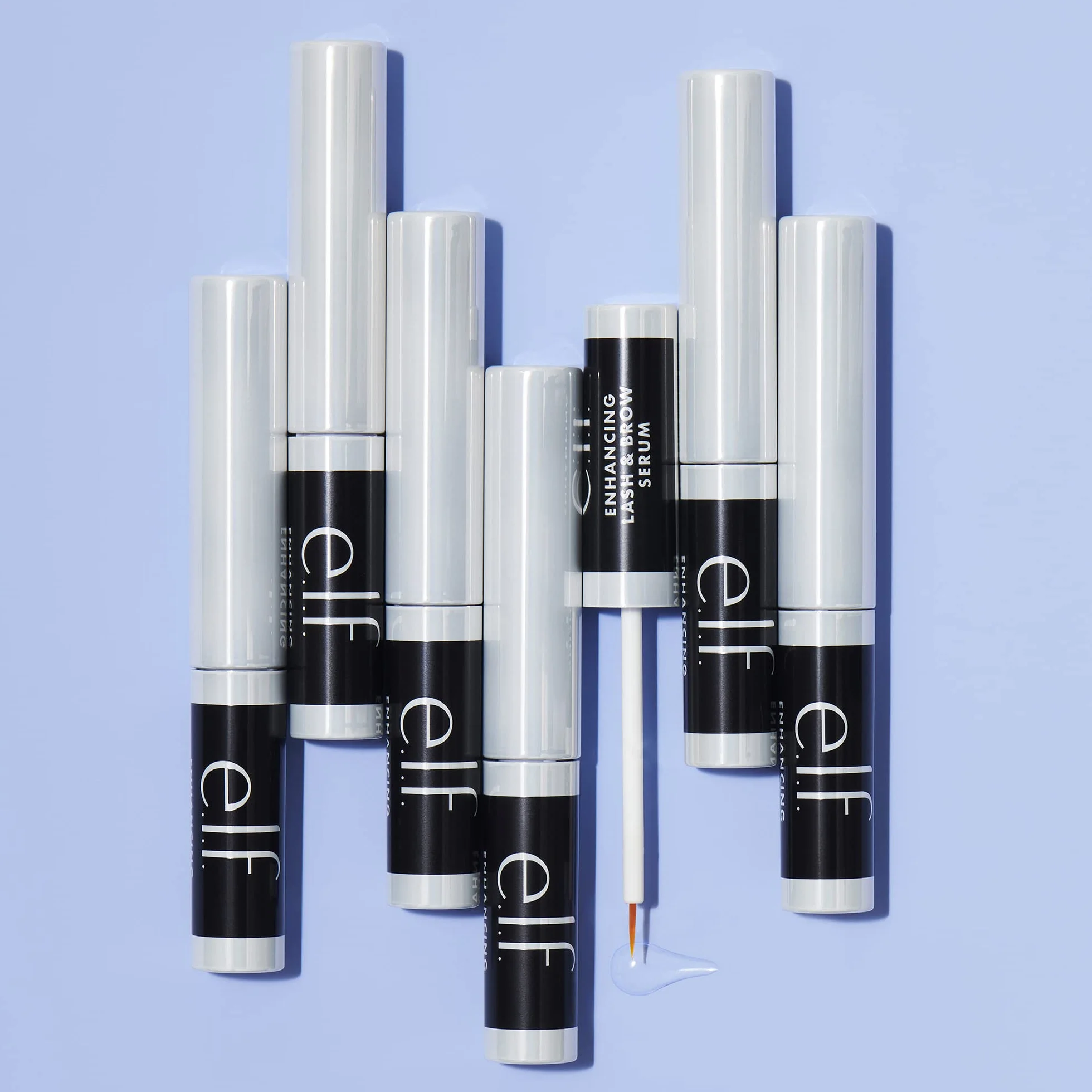 e.l.f. Enhancing Lash & Brow Serum, allunga l’aspetto di ciglia e sopracciglia, formula nutriente e rivitalizzante, trasparente, 3,5 mL (0,12 fl oz)