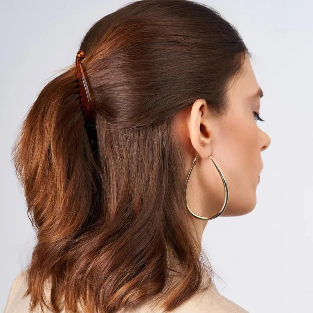 4 Fermagli Per Capelli A Banana Vintage, Clip Pettine, Accessori Per Capelli A Coda Di Pesce, Pettini A Doppia Banana Per Donne E Ragazze