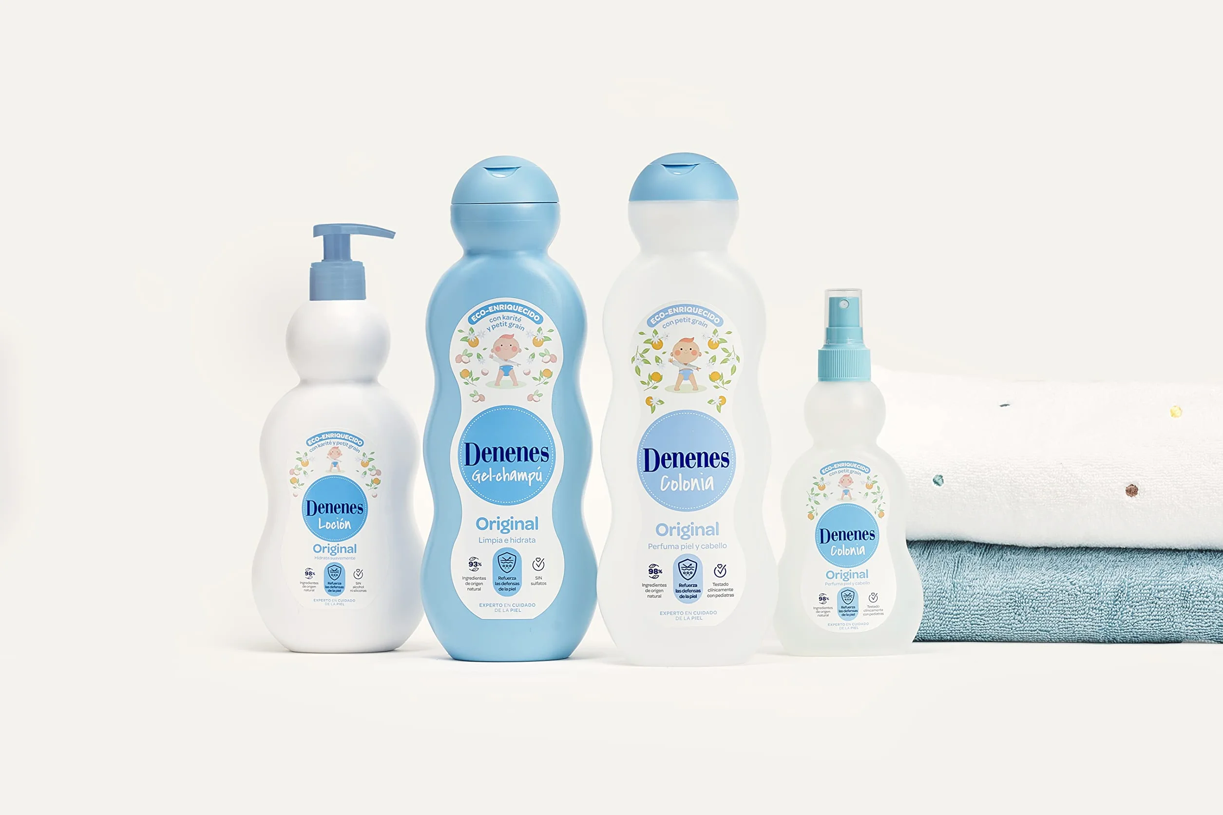 Denenes Muy Suave Colonia - 600 ml (Confezione da 2)