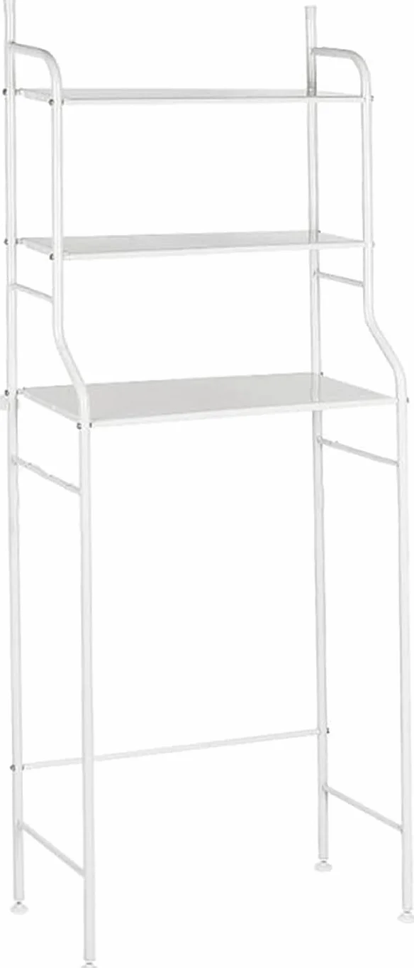 Scaffali da bagno salvaspazio forati per lavatrice