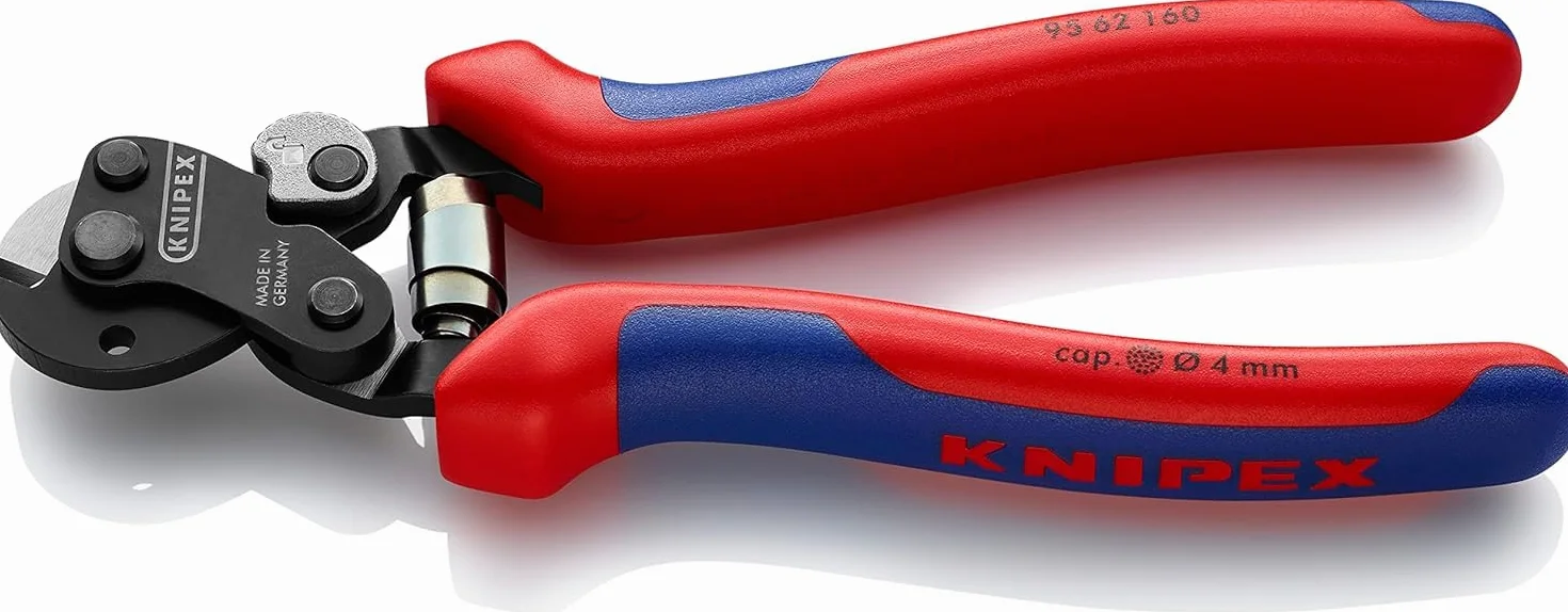 KNIPEX Cesoia per funi in acciaio 160 mm 95 62 160