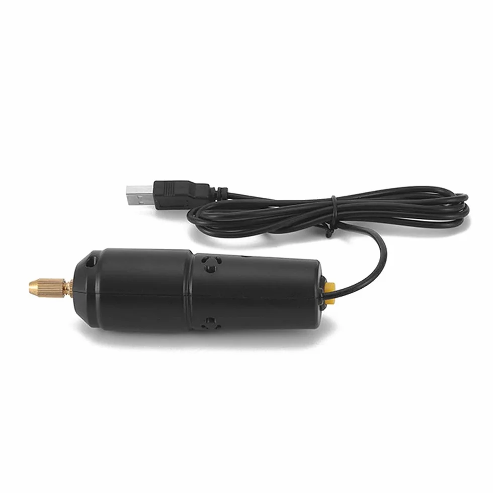 Set di Macchina per Perforazione Elettrica con Mini-Drill a Matita 10 Punti di Trapani