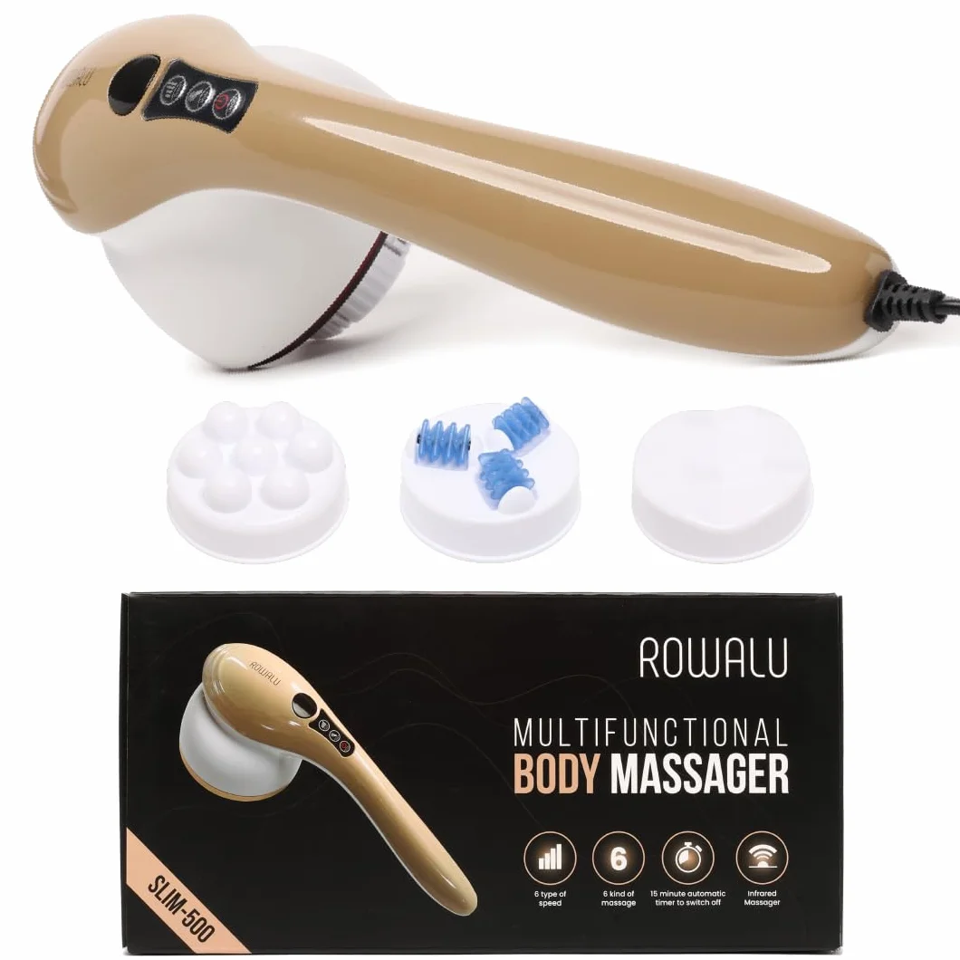 Massaggiatore Anticellulite Professionale Elettrico per Cellulite Radicata e Ostinata | Massaggio Muscolare Cervicale e Drenante Gambe | Massaggiatore Cellulite Pancia, Braccia e Fianchi