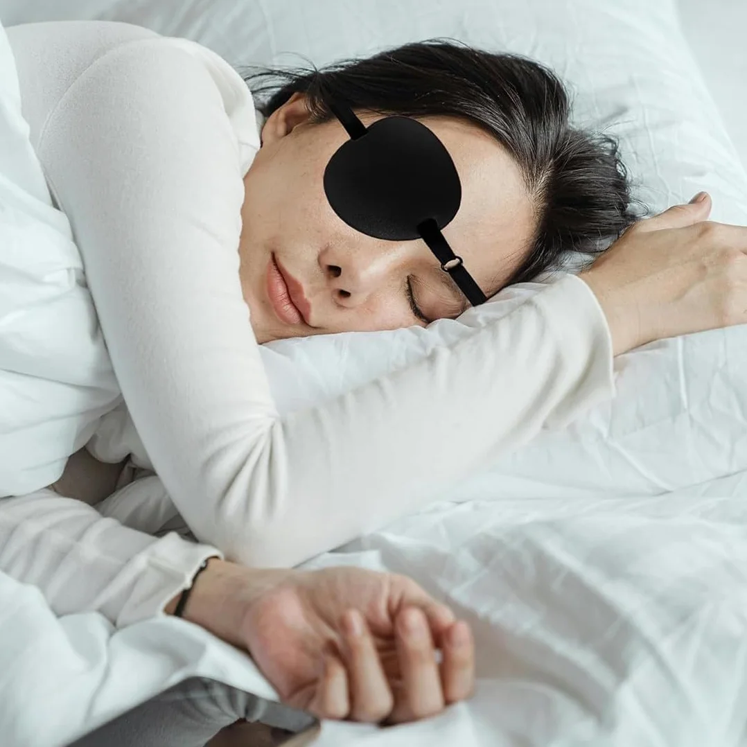 4 Pcs Benda Occhio Regolabile Per Adulti Bambini Bende Oculari Per Bambini Regolabile Bende Occhio Pigro Eye Patch Pirata, Per Ambliopia, Strabismo, Dopo Chirurgia, Protezione Occhio, Cosplay