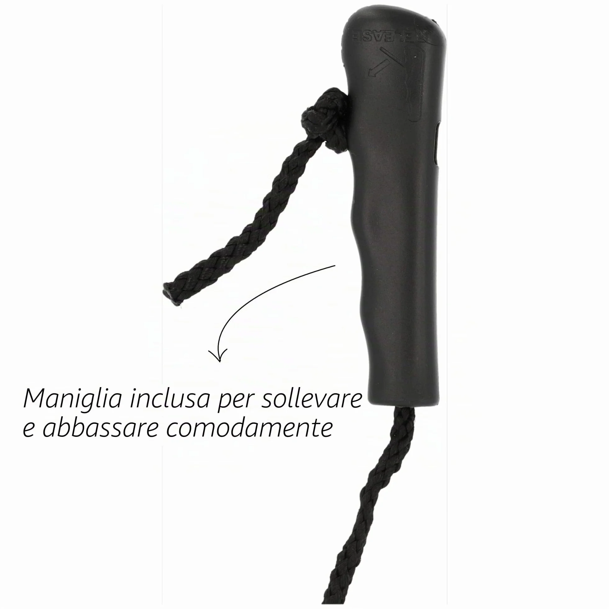 Fischer sollevatore a soffitto per biciclette e e-bike portata 30 kg altezza 4 m meccanico