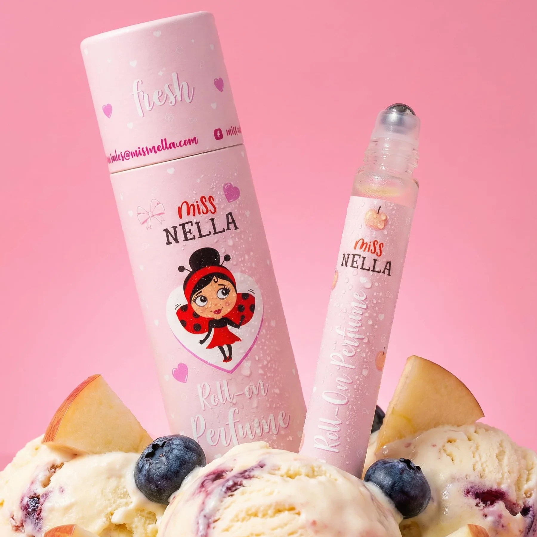 Miss Nella Cool Like Me- Olio profumato, delicato e non tossico per bambini, formula a base naturale