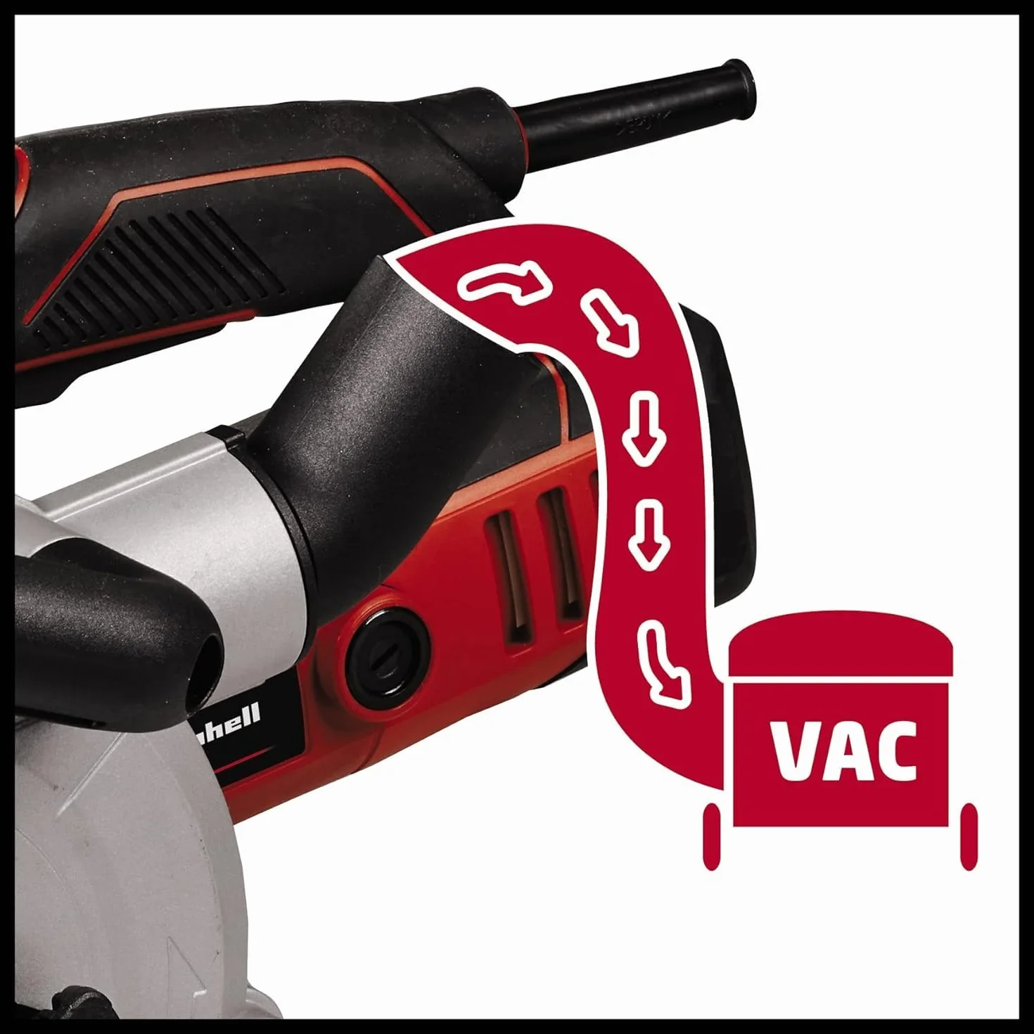 Einhell TE-MA 1500 Fresa a muro 1500 Watt regolazione continua profondità fresatura larghezza taglio avvio morbido custodia 2 dischi