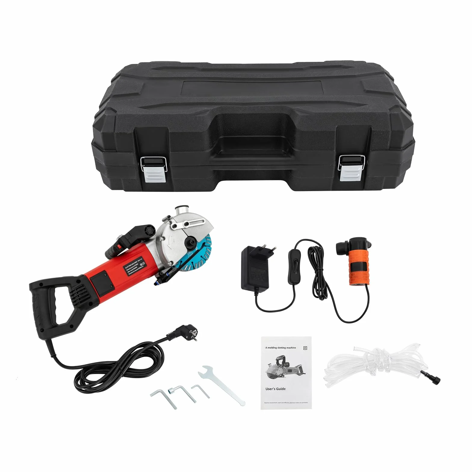 Scanalatrice per muri 3500 W con guida laser, tagliatrice calcestruzzo 40 x 42 mm