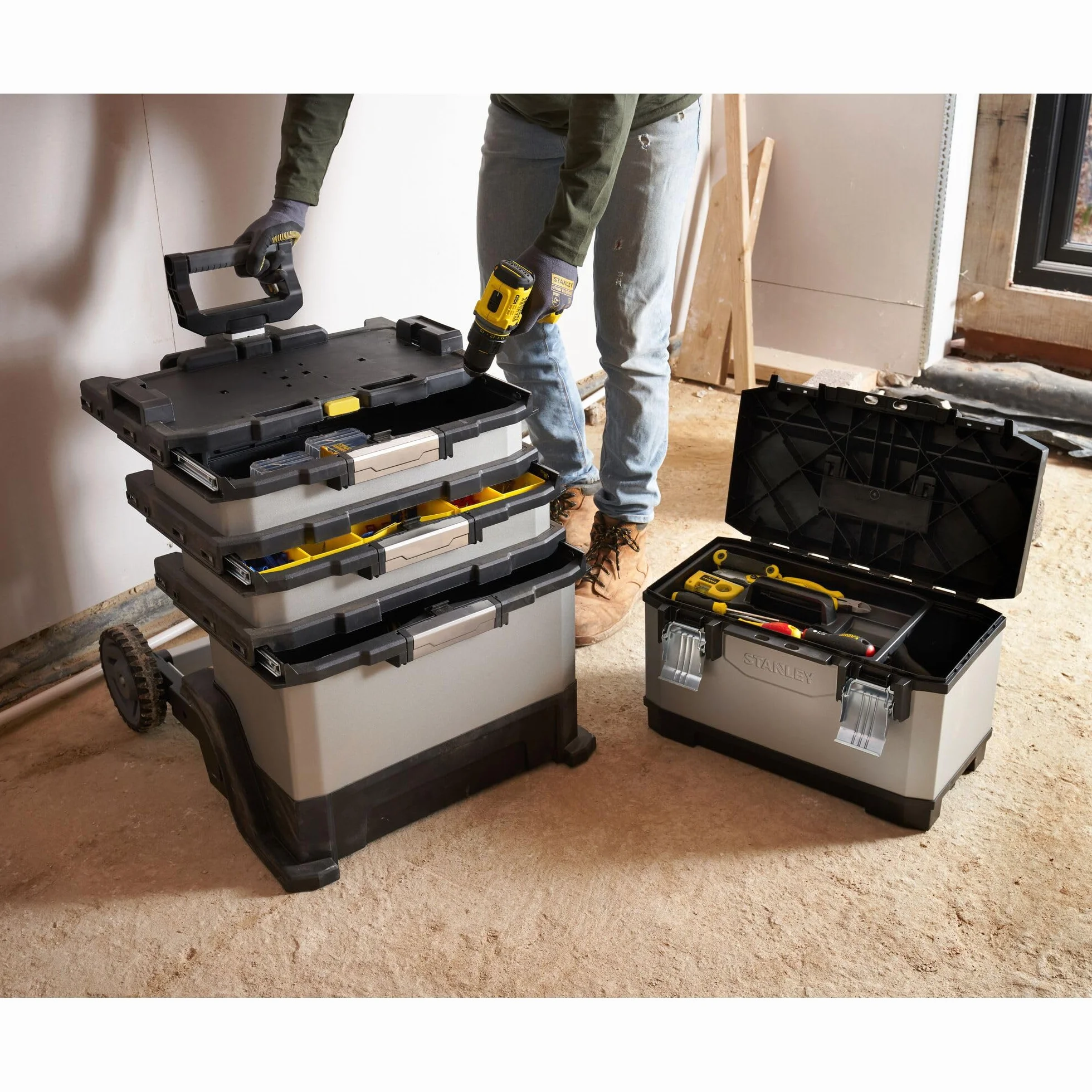 STANLEY FATMAX Carrello Porta Utensili 56.8 x 89.3 x 38.9 cm 1-95-622