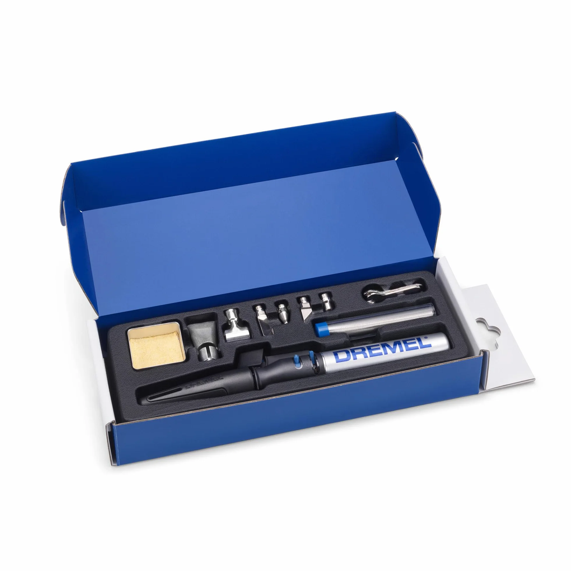 Dremel Versatip 2000 Kit di Saldatura a Gas Butano con 7 Punte Intercambiabili
