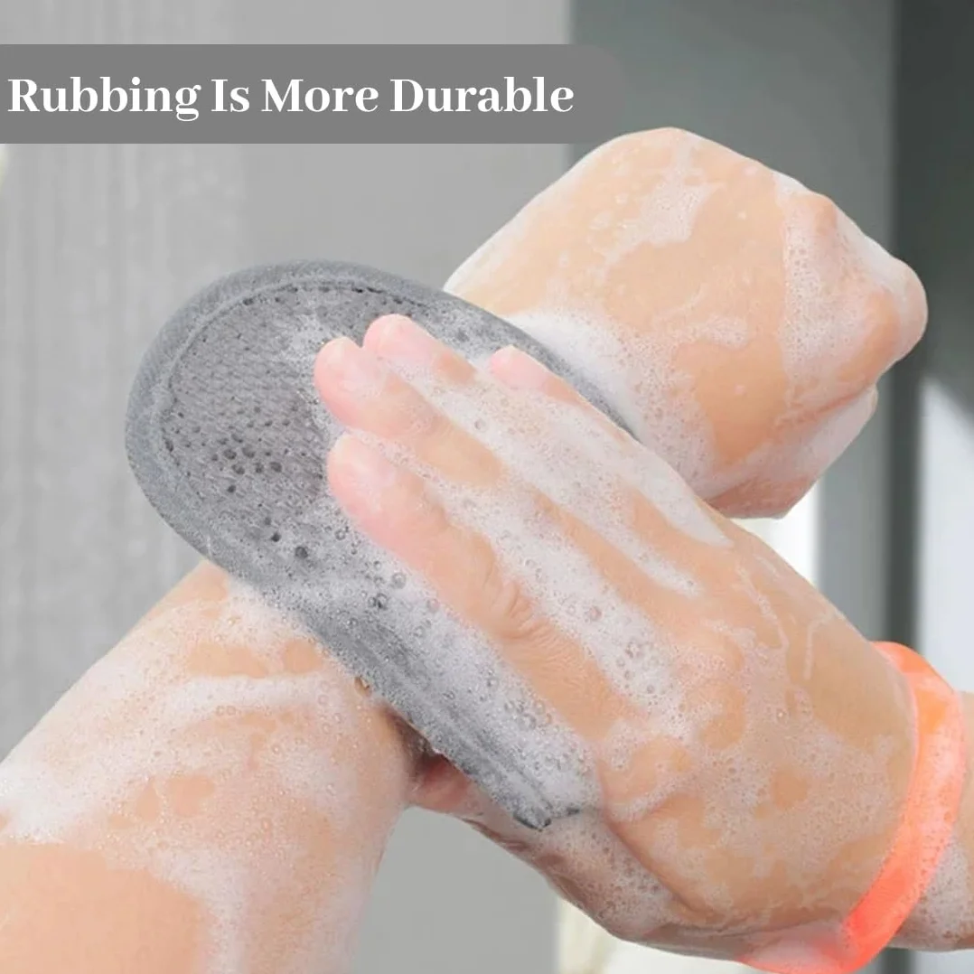 4 sacchetti rete per sapone schiumogeni, morbidi e spessi, schiuma ricca, coloranti per sapone, salva sapone