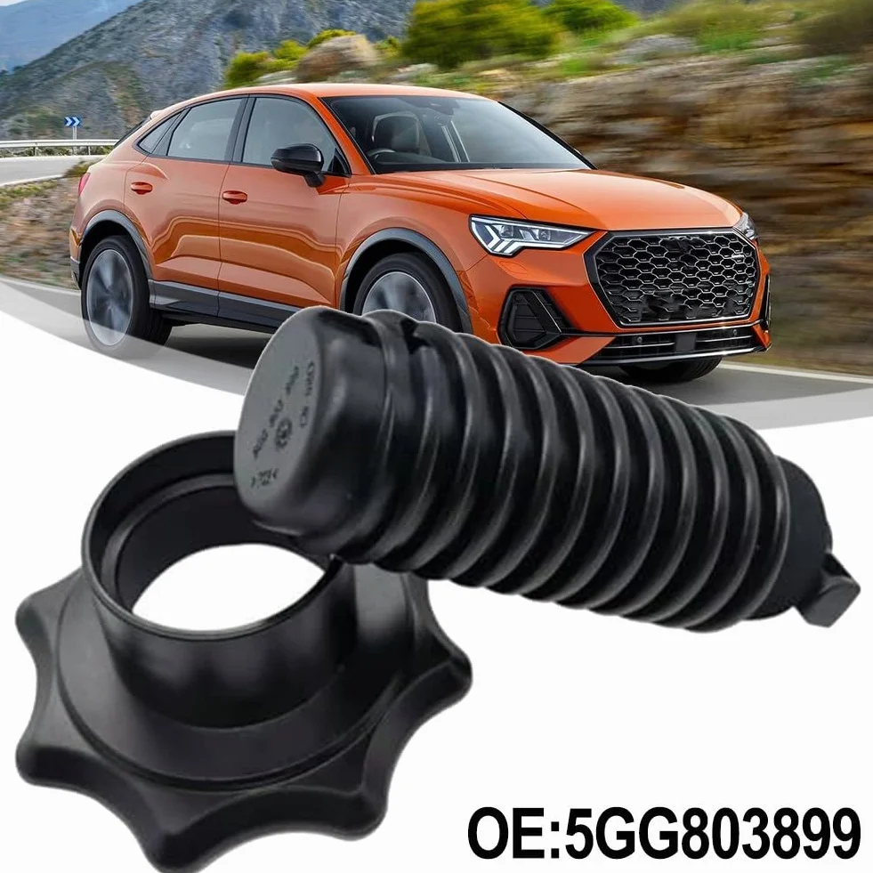 Vite per ruota di scorta 5GG803899 per Q3 A3 Passat Tiguan Golf T-Roc Tharu 2013-2022 ABS nero