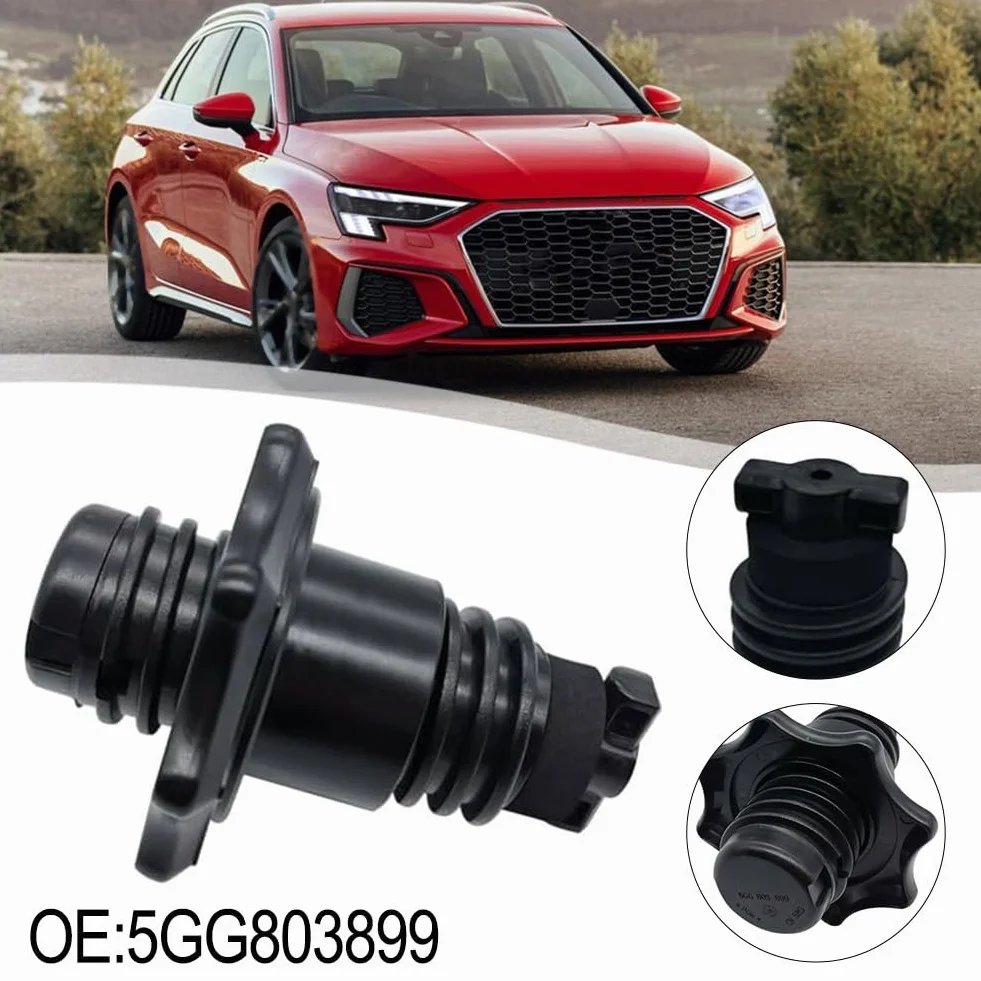 Vite per ruota di scorta 5GG803899 per Q3 A3 Passat Tiguan Golf T-Roc Tharu 2013-2022 ABS nero