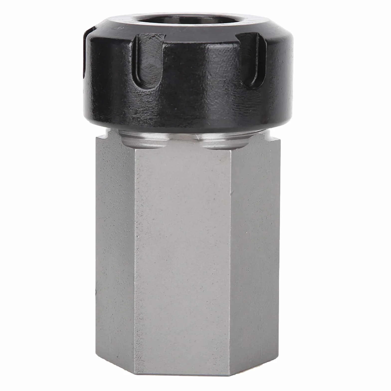 Mandrino Portautensili ER25 42x21 mm Acciaio Duro per CNC Tornio Colletto Esadecimale Fresatura