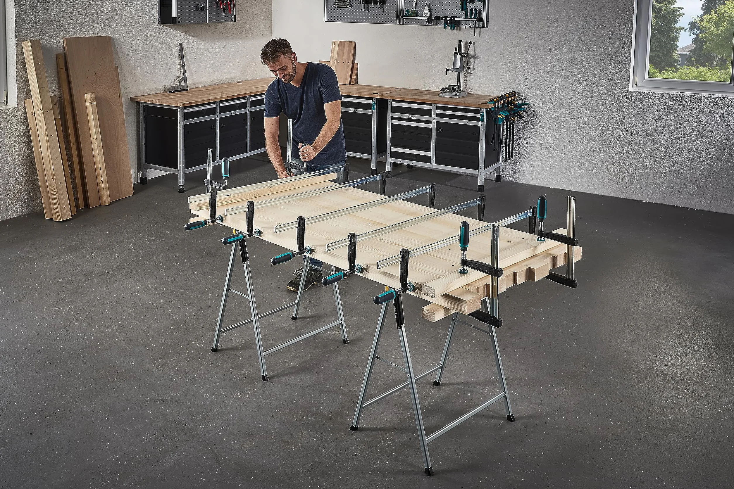 Wolfcraft Workstand cavalletto metallico