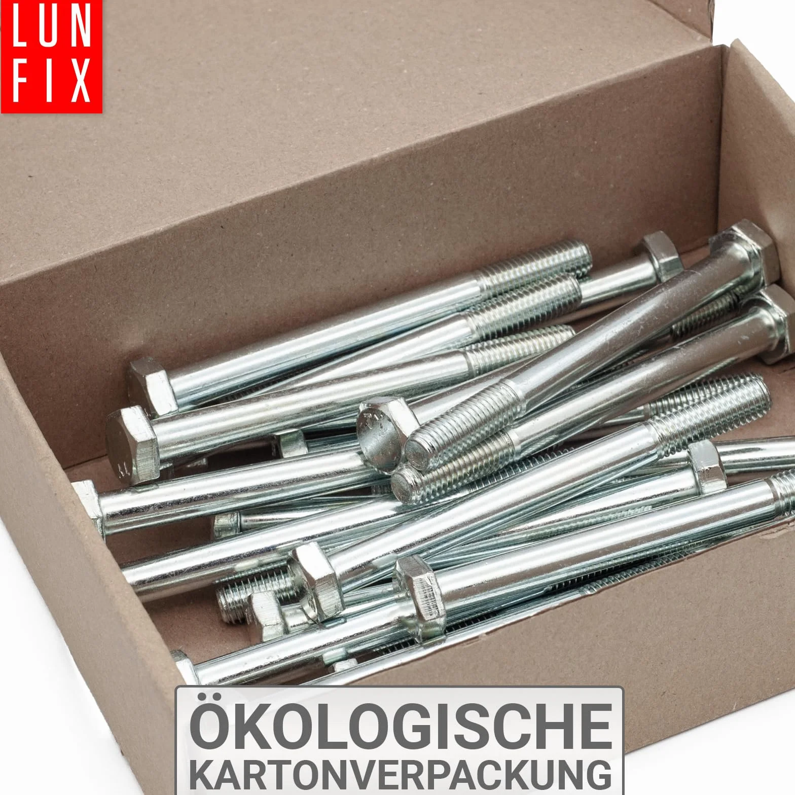 Śruby M8x100 DIN 931 ocynkowane 22 szt. do montażu technicznego