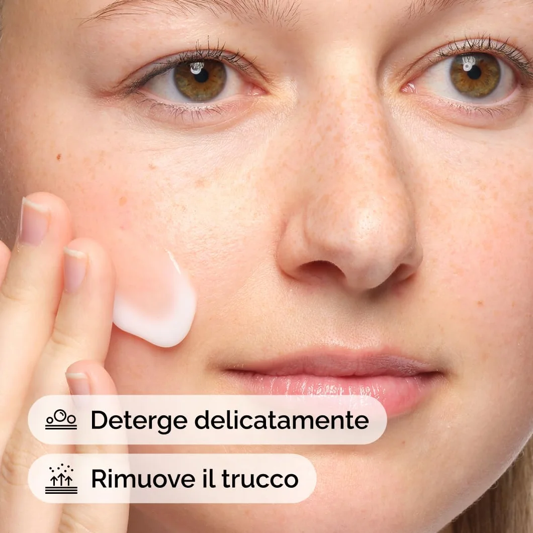 The Ordinary Glycolipid Cream Cleanser 150ml, Detergente cremoso viso glicolipidi, Struccante delicato con agenti glicolipidici di origine vegetale