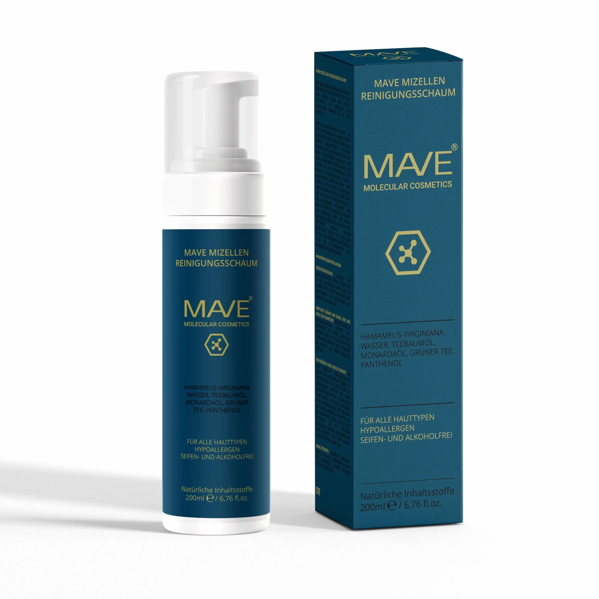 MAVE - Schiuma detergente micellare 200 ml