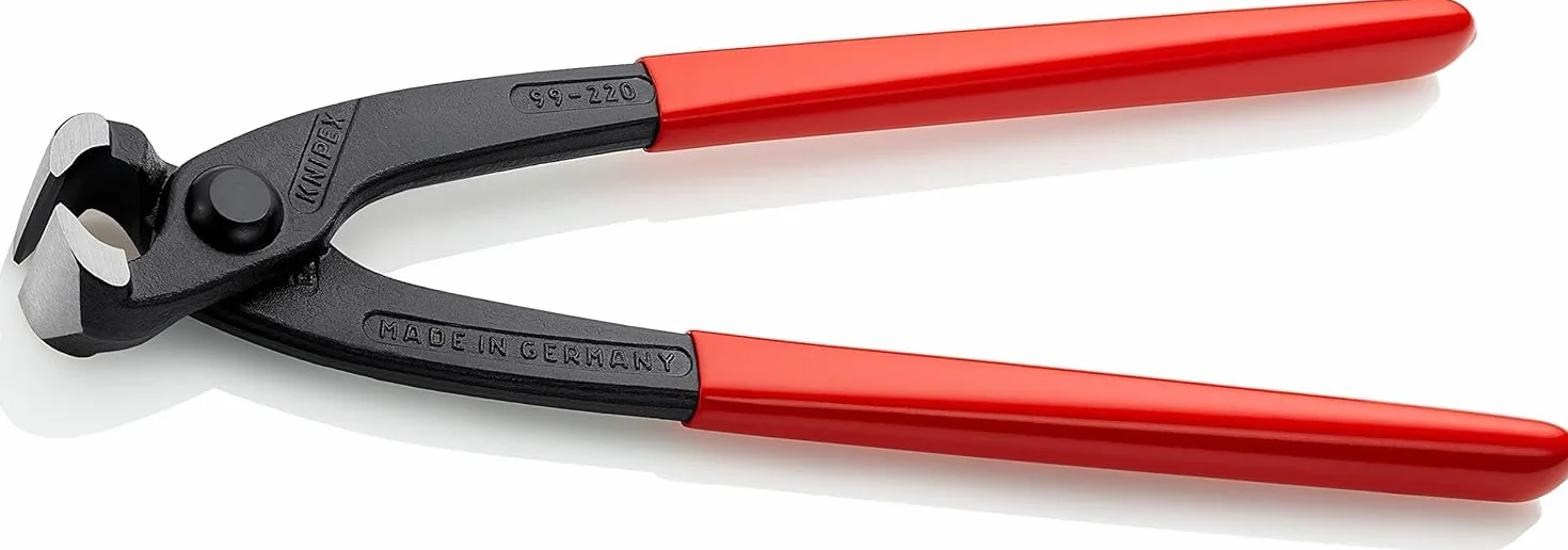 KNIPEX Tenaglia 220 mm 99 01 220 pinza per ferraioli e cementisti rivestiti in resina sintetica