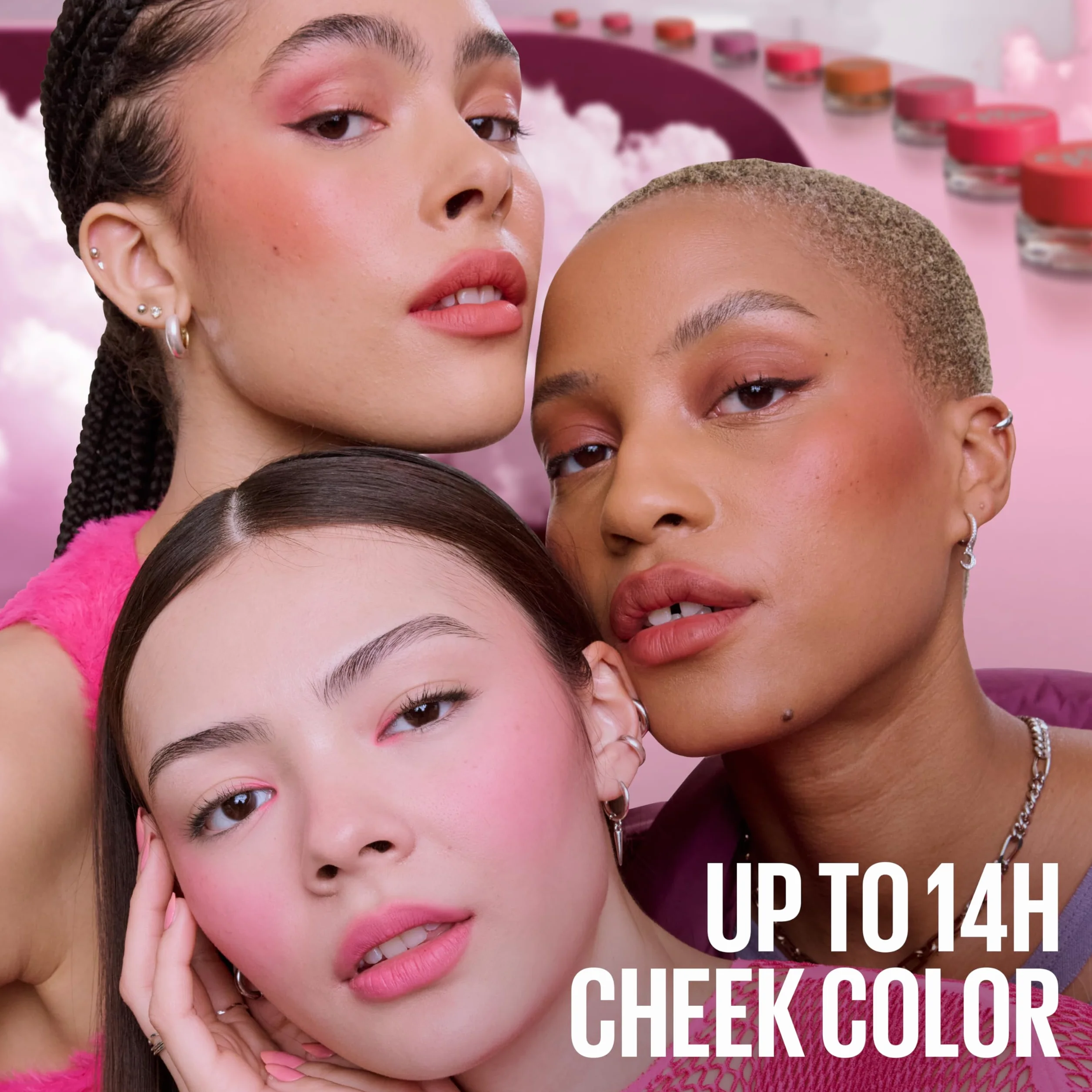 Maybelline New York CLOUDTOPIA MOUSSE COLORATA GUANCE E LABBRA
