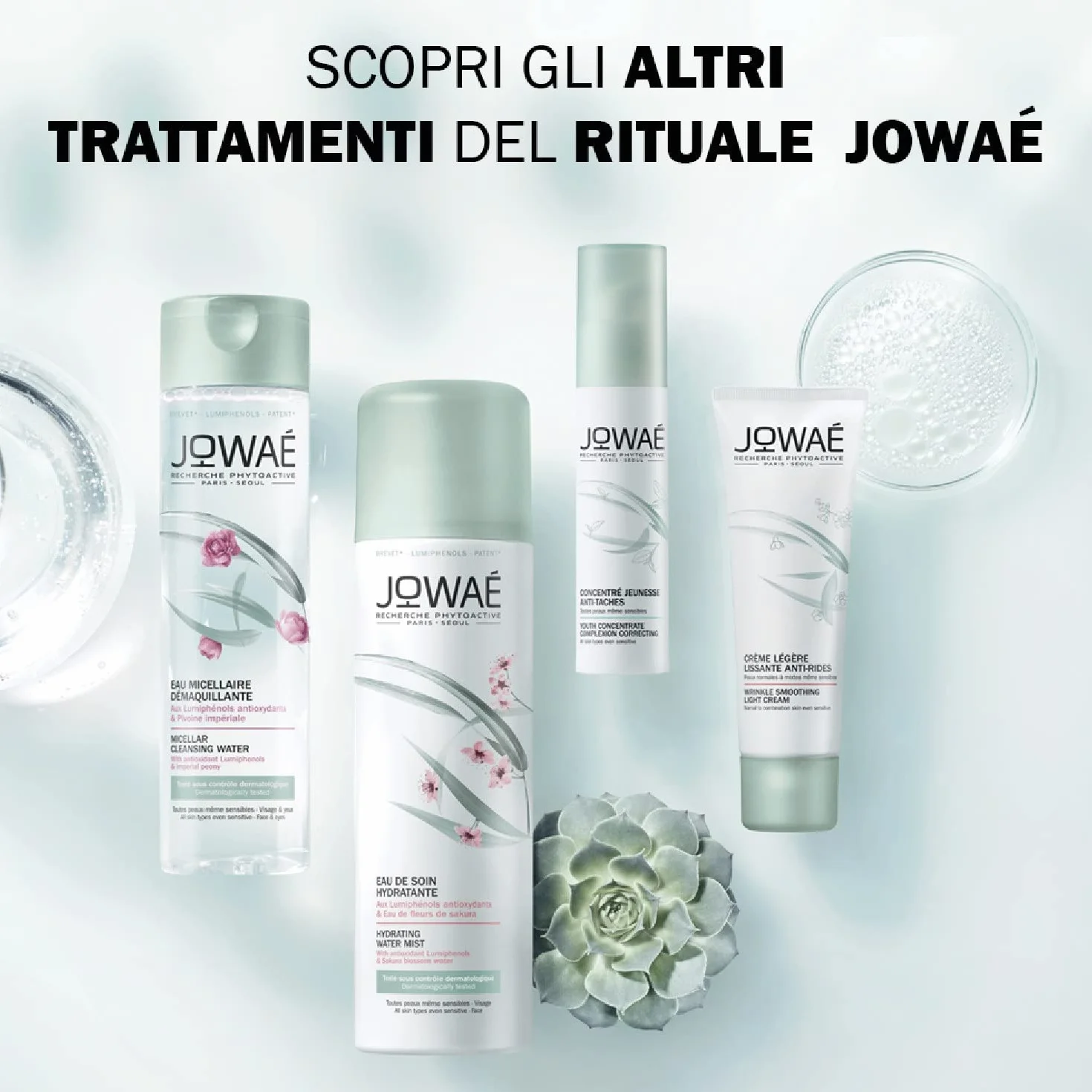 JOWAÉ Gel Occhi Vitaminizzato Idratante Anti Fatica con Kumquat, per Tutti i Tipi di Pelle, anche Sensibile, Formato da 15 ml, 1