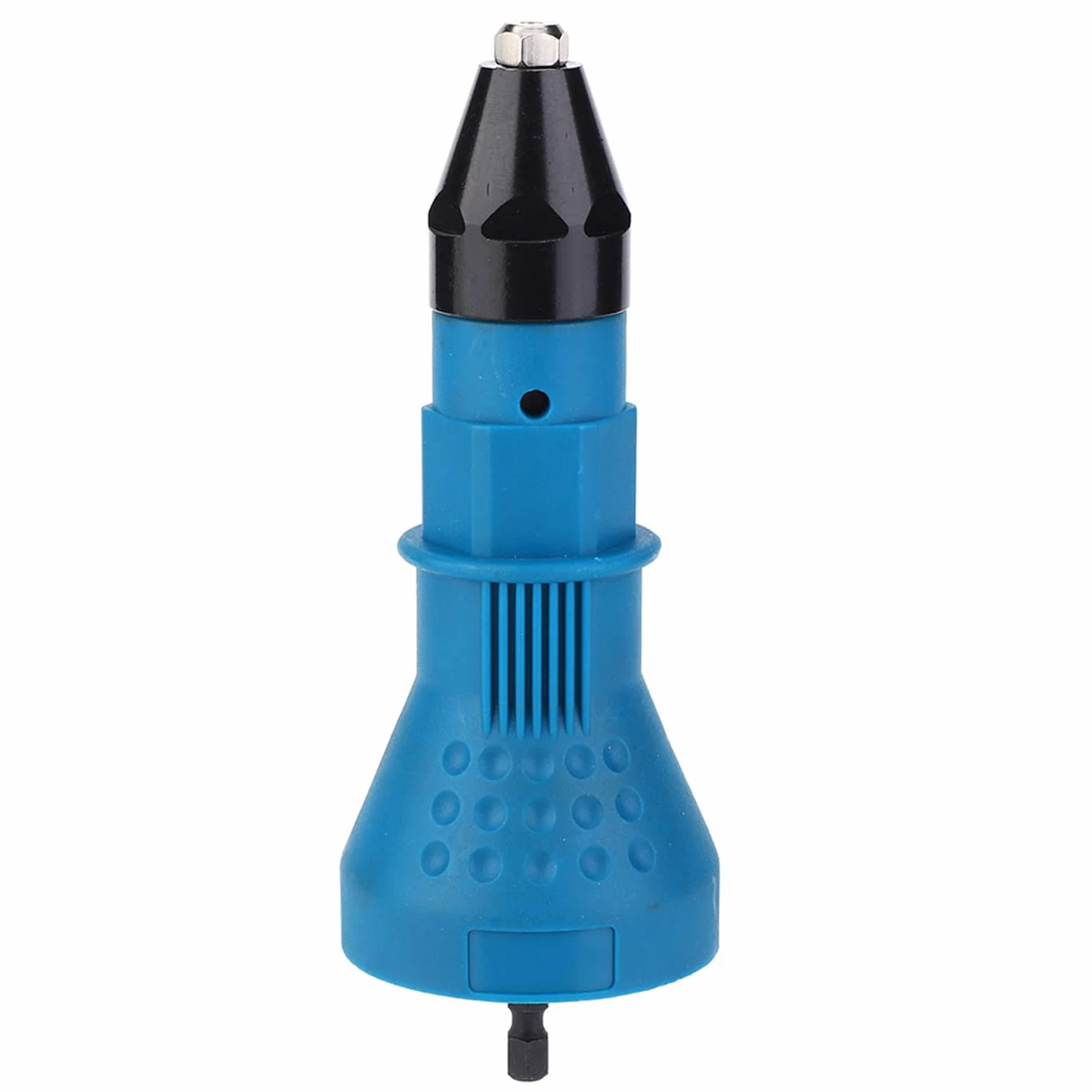 Adattatore per Pistola per Dadi per Rivetti Elettrici per Trapano Elettrico (BLUE)
