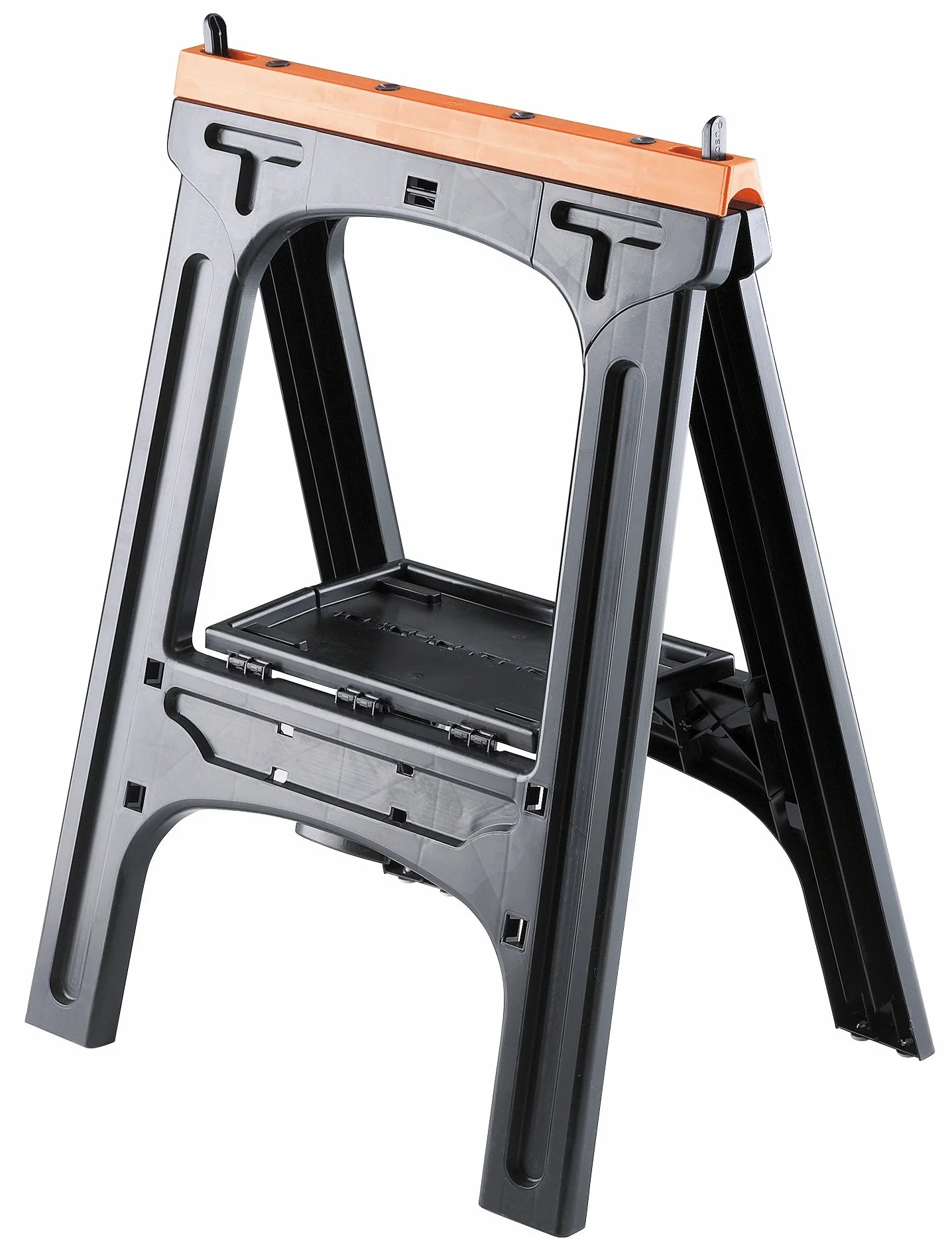 TOOD Treteaux Pliants Lot de 2 60x10x80 cm Charge Maximale 200 kg