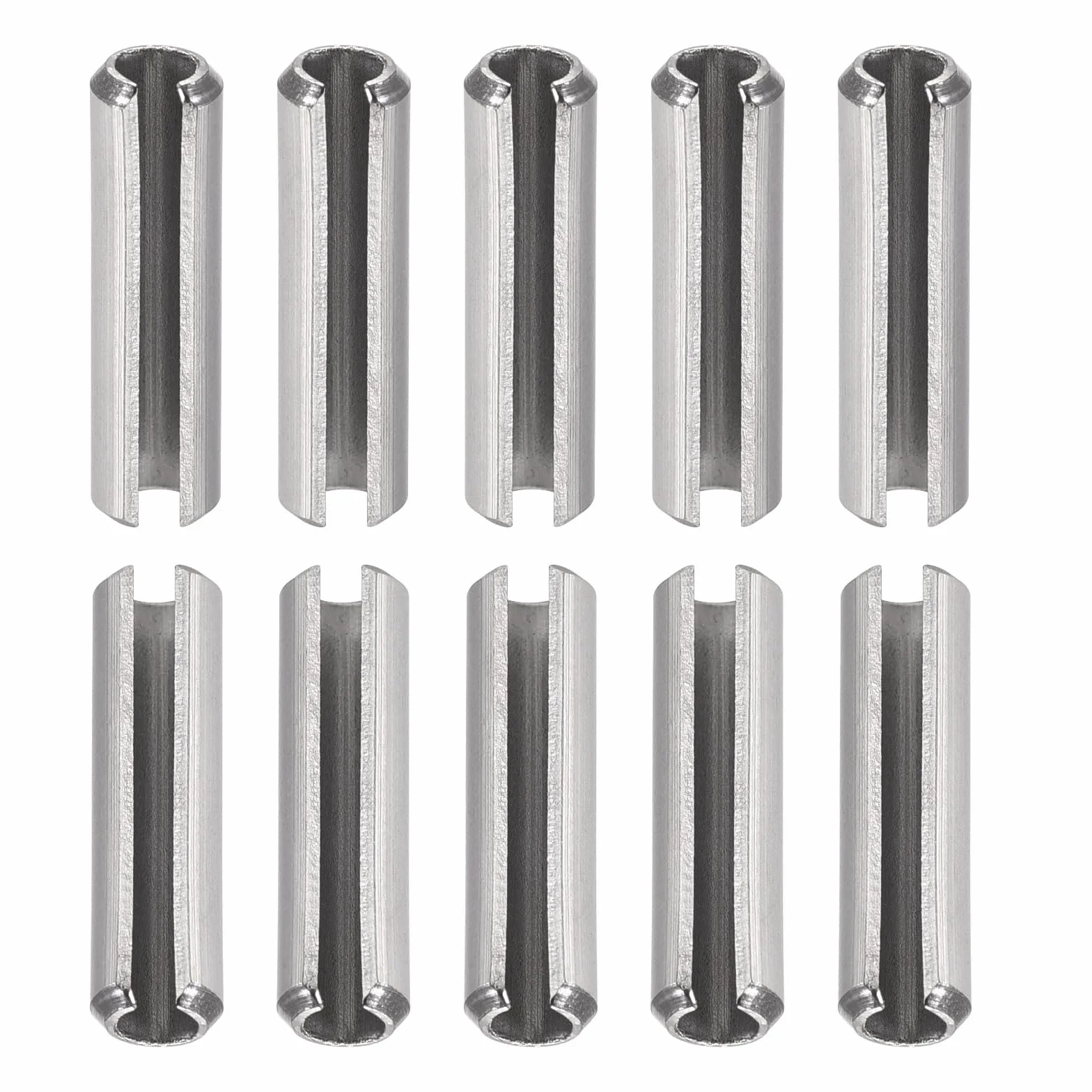Asolato Molla Perno 304 Inossidabile Acciaio M5 x 25mm 10pz Argento