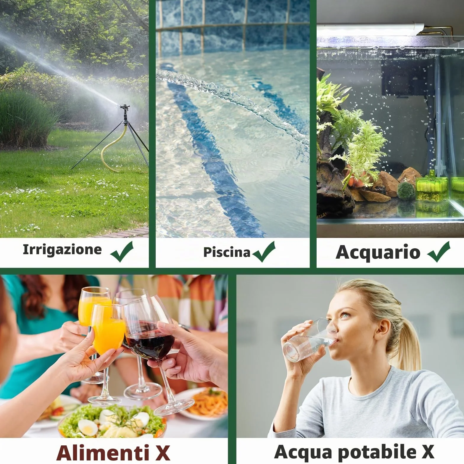 Tubo flessibile in PVC trasparente 3 m 7×9 mm per acquario piscina spruzzatore
