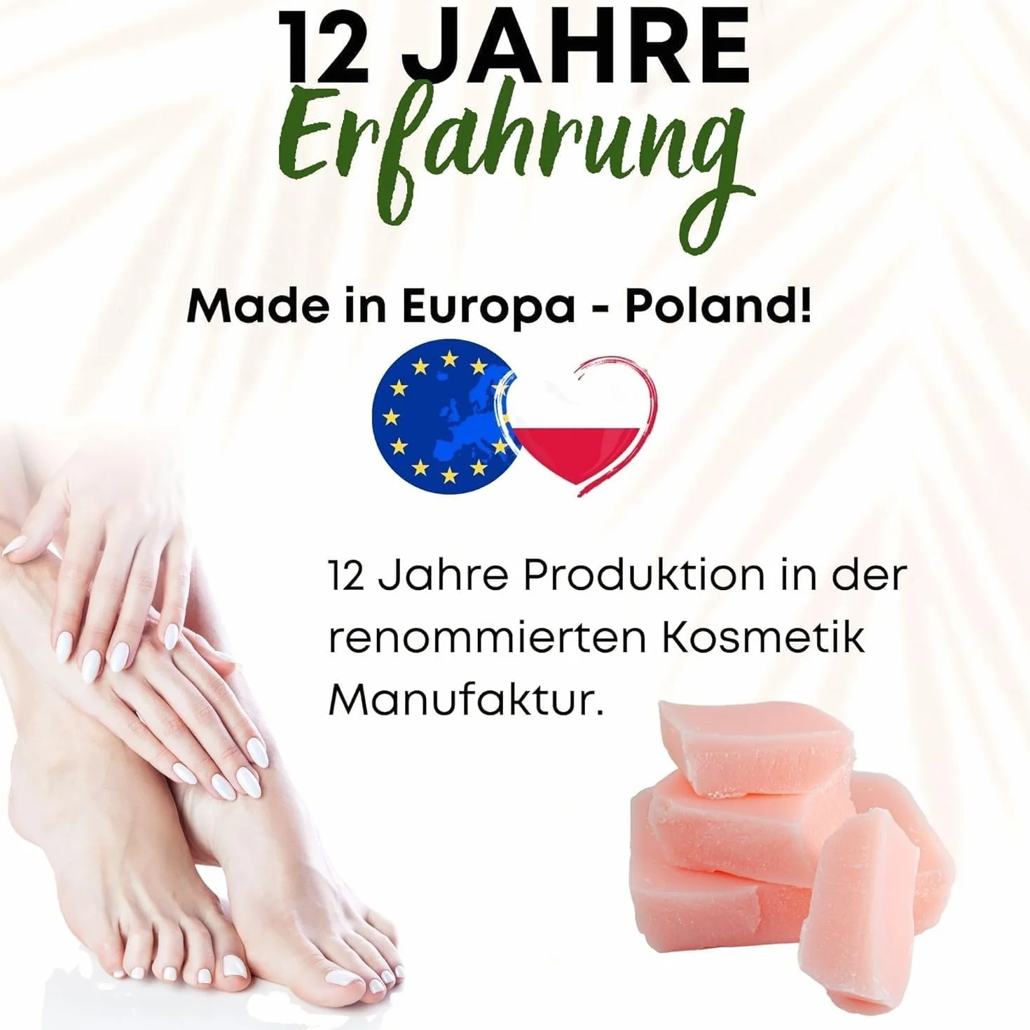 Cera di paraffina 500 ml – Blooming Rose – Paraffina Wax Bagno termico & Blocchi di paraffina per mani e piedi, pelle secca e muscoli rigidi – Relax esperienza termale a casa