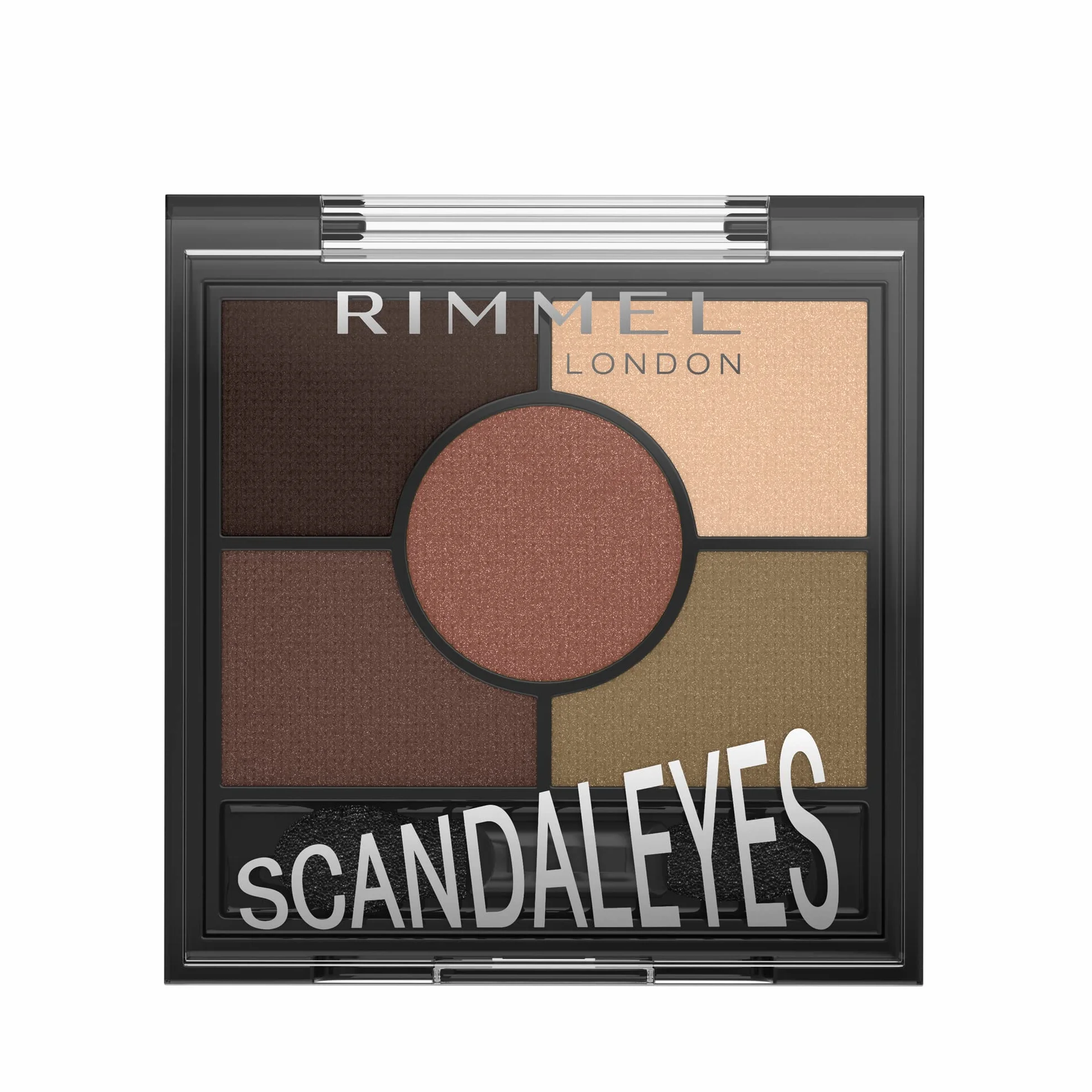 Rimmel London Scandaleyes 5 Pan Palette Eyeshadow - 002 Brixton Brown