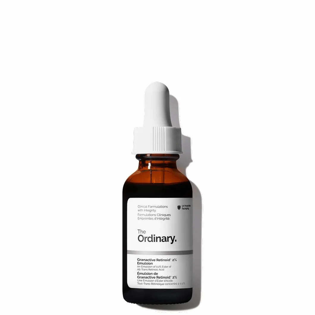 The Ordinary Granactive Retinoid 2% Emulsion 30ml, Siero emulsione, Soluzione avanzata anti età al retinoide per migliorare la struttura della pelle