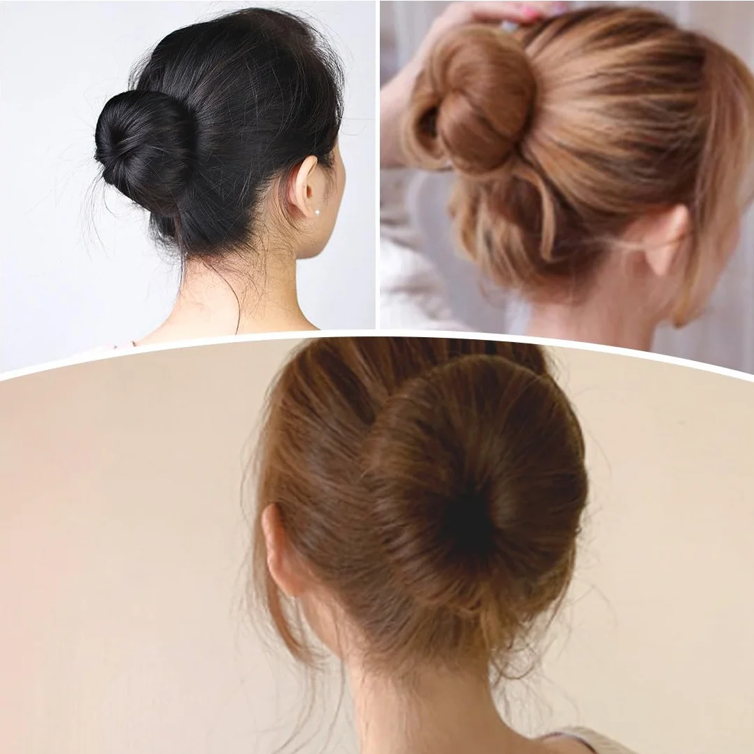 5 Pezzi Chignon Facile Per Capelli Chignon Bun Maker, Fashion Hair Styling Clip Hairstyle DIY Tool per Ragazza Donne