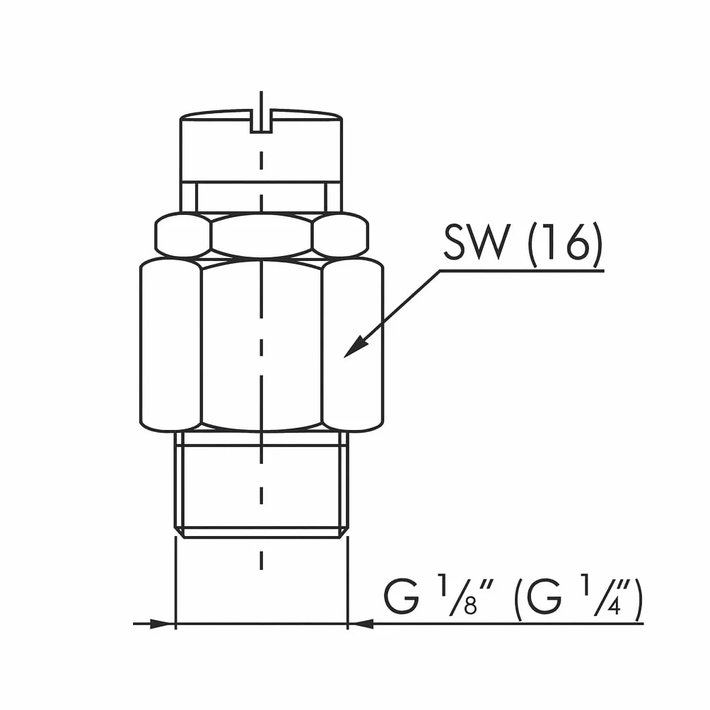 Valvola di sicurezza regolabile 0,5–60 bar G 1/8" G 1/4" Ottone valvola di sovrapressione compressore