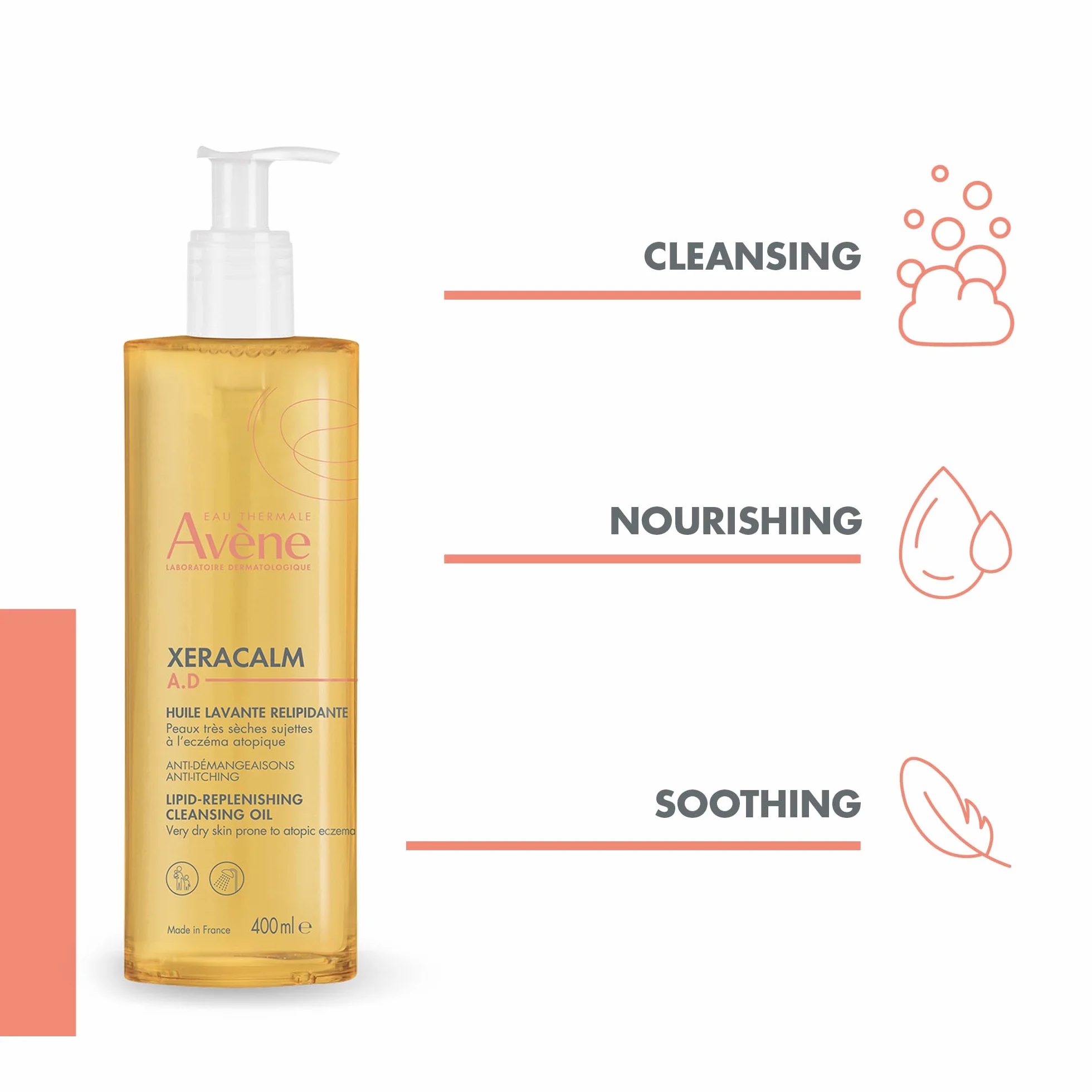EAU THERMALE AVENE XERACALM AD OLIO DETERGENTE 400 ML NUOVA FORMULAZIONE