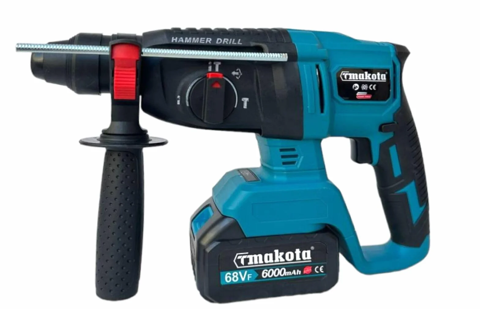 Makota Kit 4 w 1 Avvitatore a Impulsi Smerigliatrice Tassellatore 68V