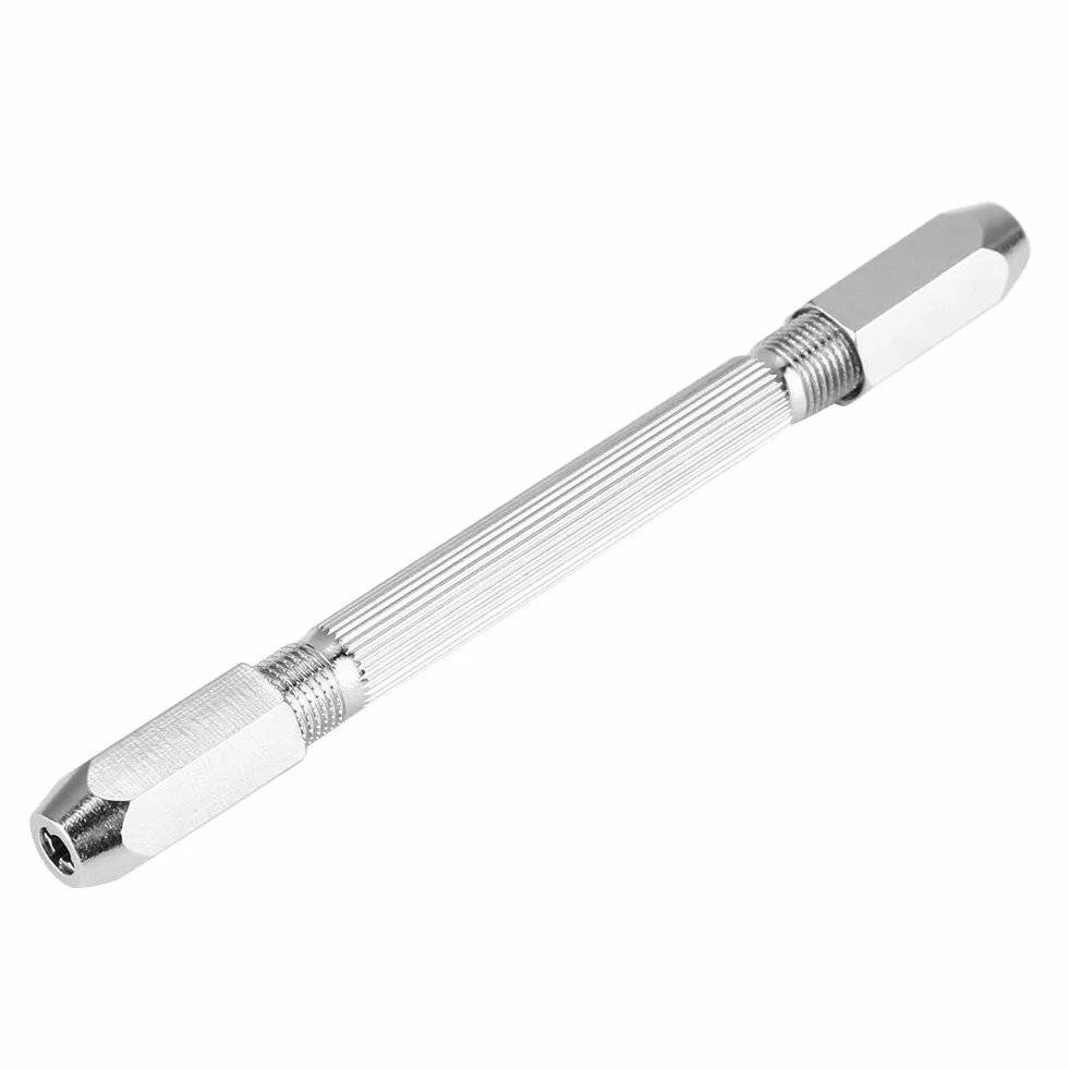 Mini Trapano a Mano 0-3 mm Doppia Punta per Legno, Tiglio, Corno d'Osso
