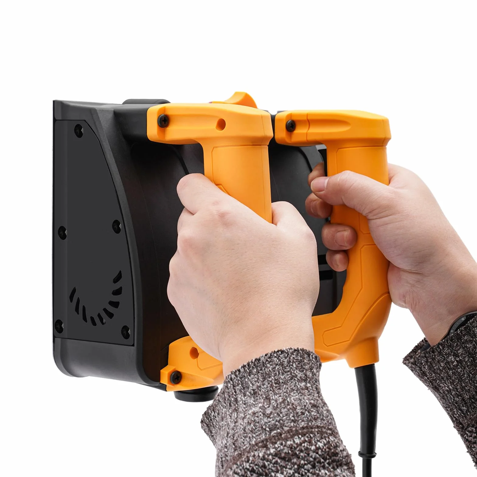 Fresa per calcestruzzo elettrica 1200 W 1000-4000 giri/min fresatrice portatile 26 lame profondità spazzolatura 1-4 mm larghezza 15 cm piallatrice a parete