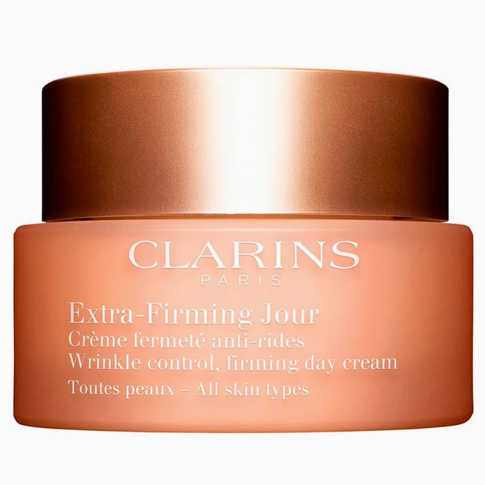 Clarins Extra Firming Crema Giorno Liftante Anti-Rughe per Tutti i Tipi di Pelle, 50 ml