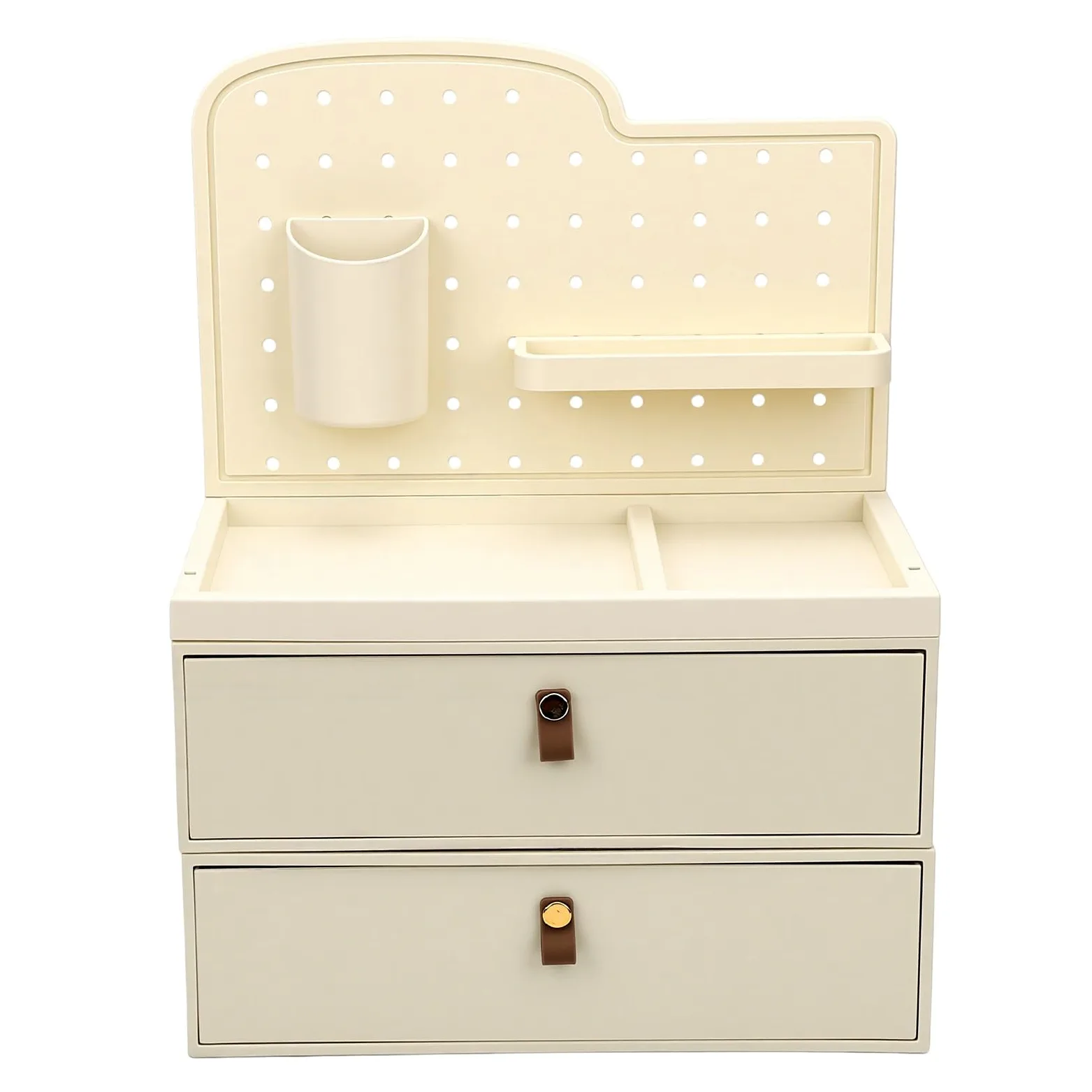 Annadue Organizer per Trucco Cassetti a 2 Strati, Scatola Portaoggetti da