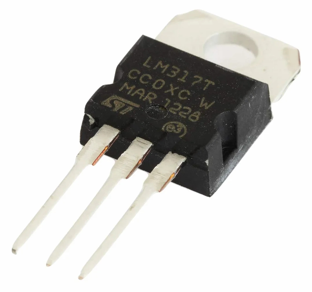 LM317 6V 1A Regolatore di Tensione Protezione Termica 5 Pezzi
